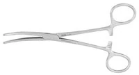 Rochester-Pean Hemostatic Forceps, Curved, 10-1/4", Stainless Steel, Autoclavable, Each - Forceps Roch Pean Curved - Image 1