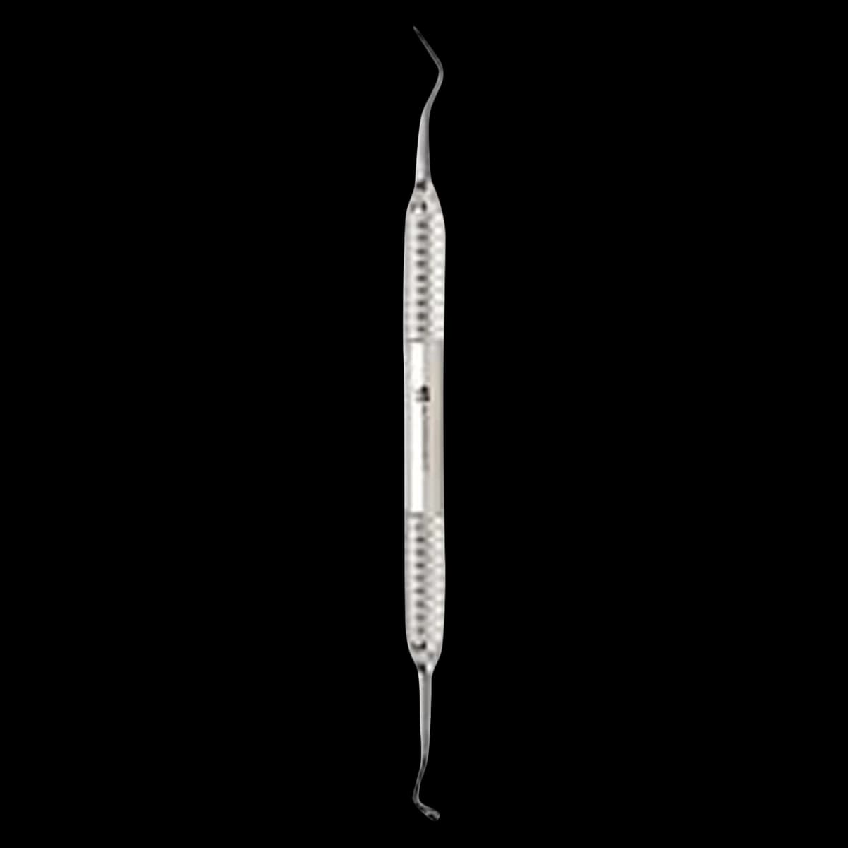 J&J Instruments Woodson PFI #3 Plastic Filling Instrument, Double End, Silk Handle - SILK DE WOODSON PFI 3 COMPOSITE INSTR. - Image 1