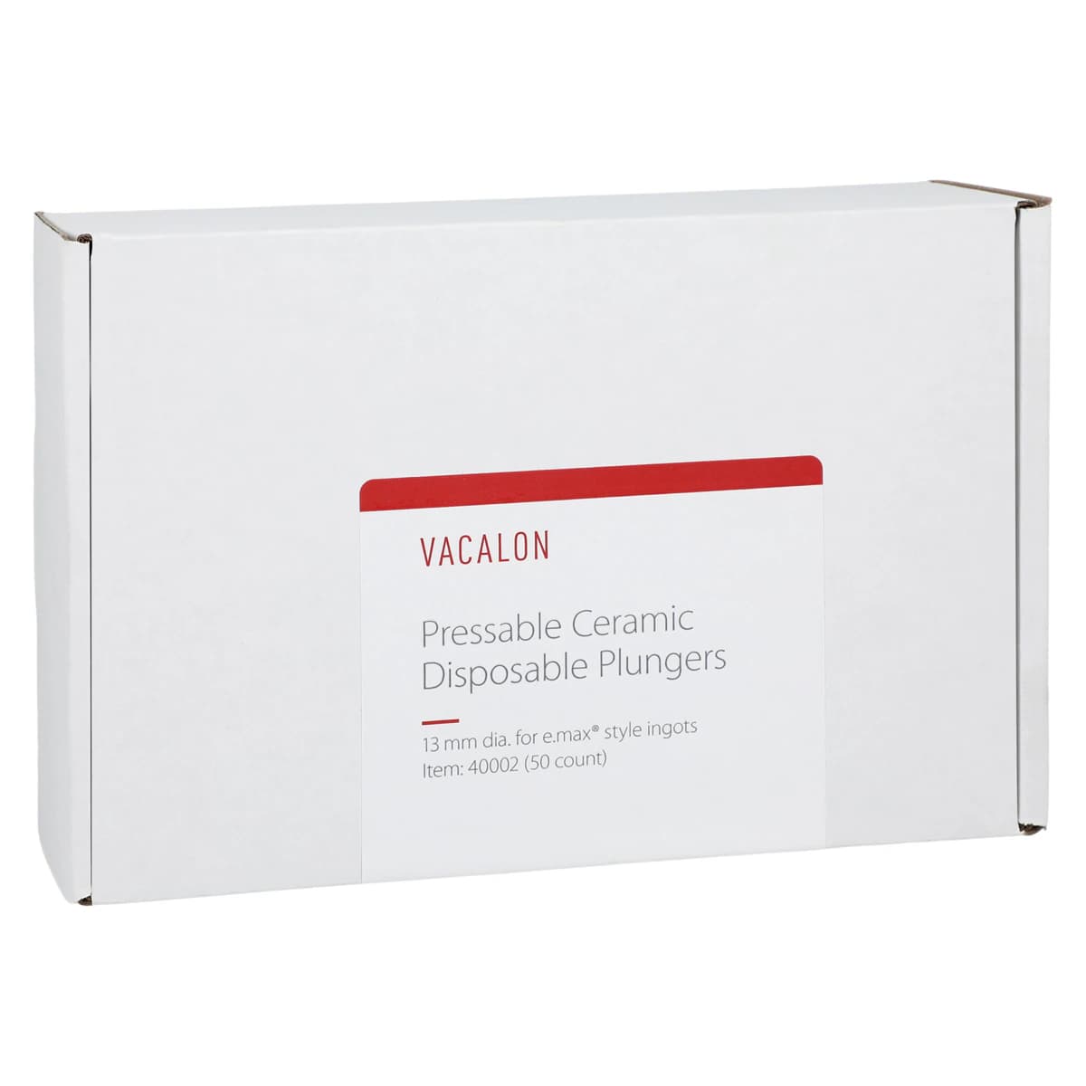 Vacalon Disposable Press Plungers, 13 mm Diameter, 50/Box - Vacalon Disposable Press Plungers, 13 mm, 50/Box - Image 1