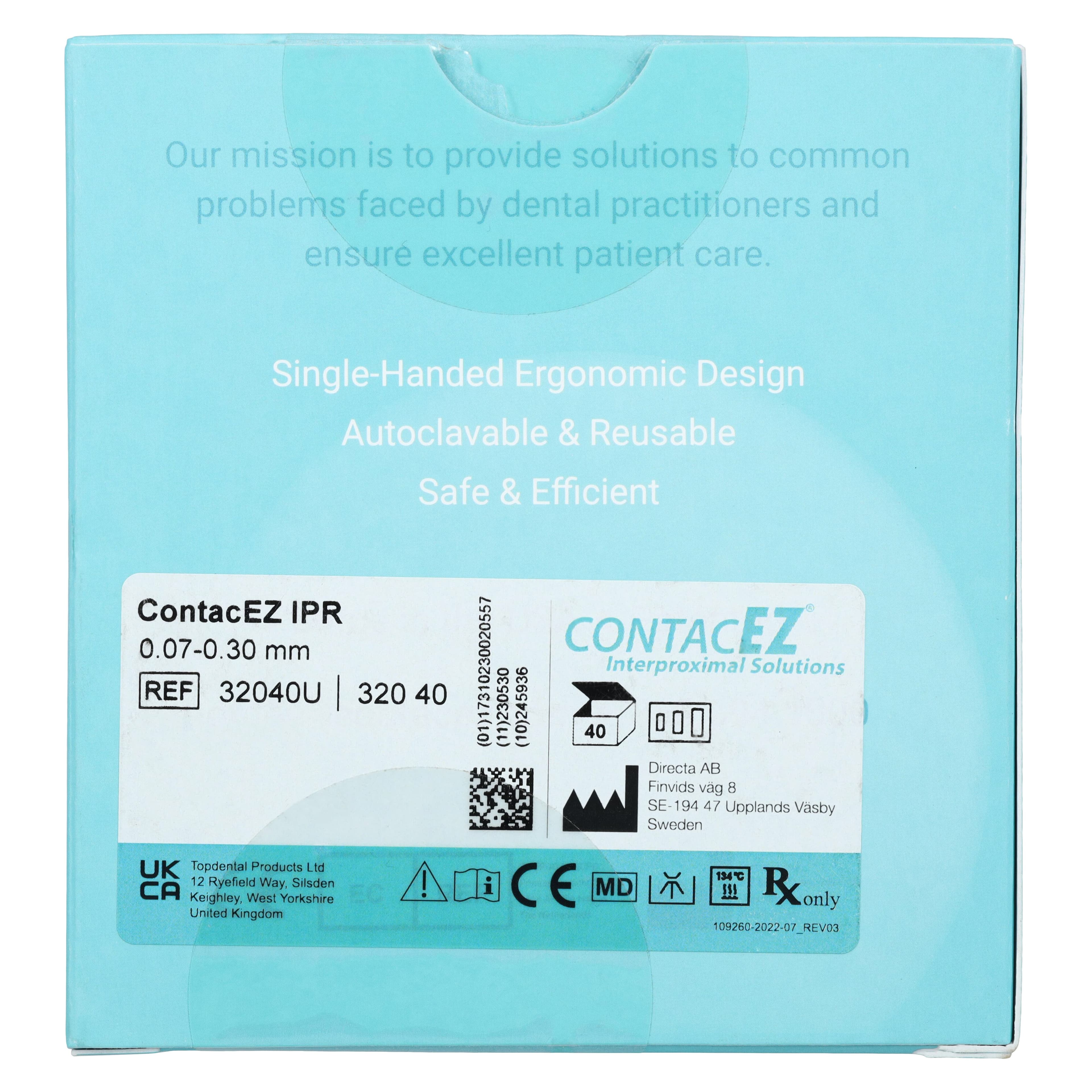 ContacEZ IPR Strip & Plus Assorted Package 0.07mm-0.30mm, 40 Strips/Box, 32040 thumbnail 4