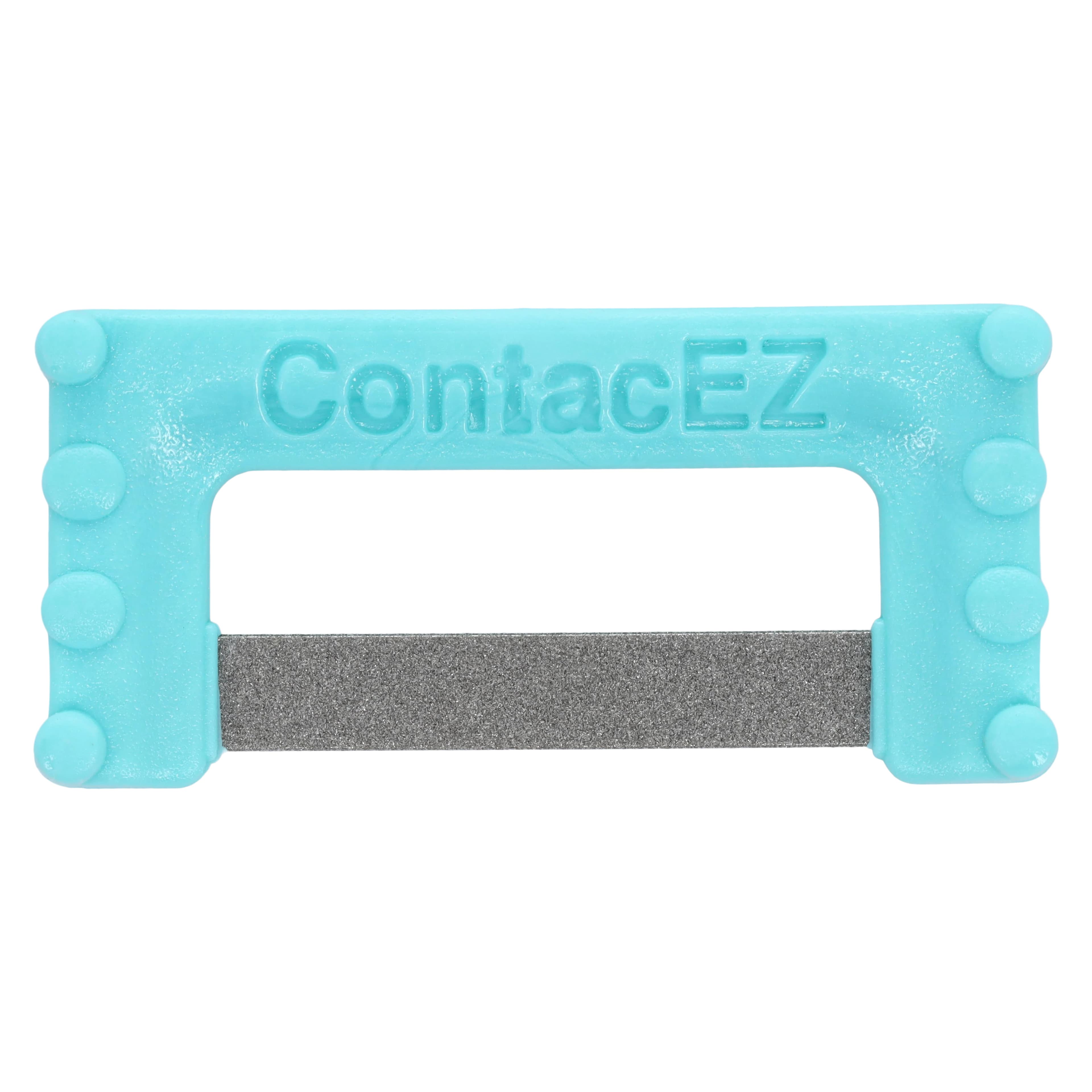 ContacEZ® IPR Plus 0.40mm Double-Sided Widener Strip, Coarse, Aqua, 8/Pack, 36708 thumbnail 2