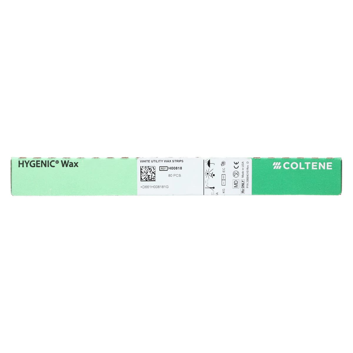 Hygenic Utility Wax Round Strips, White, 3/16" x 11", 80/Box, H00818 thumbnail 4