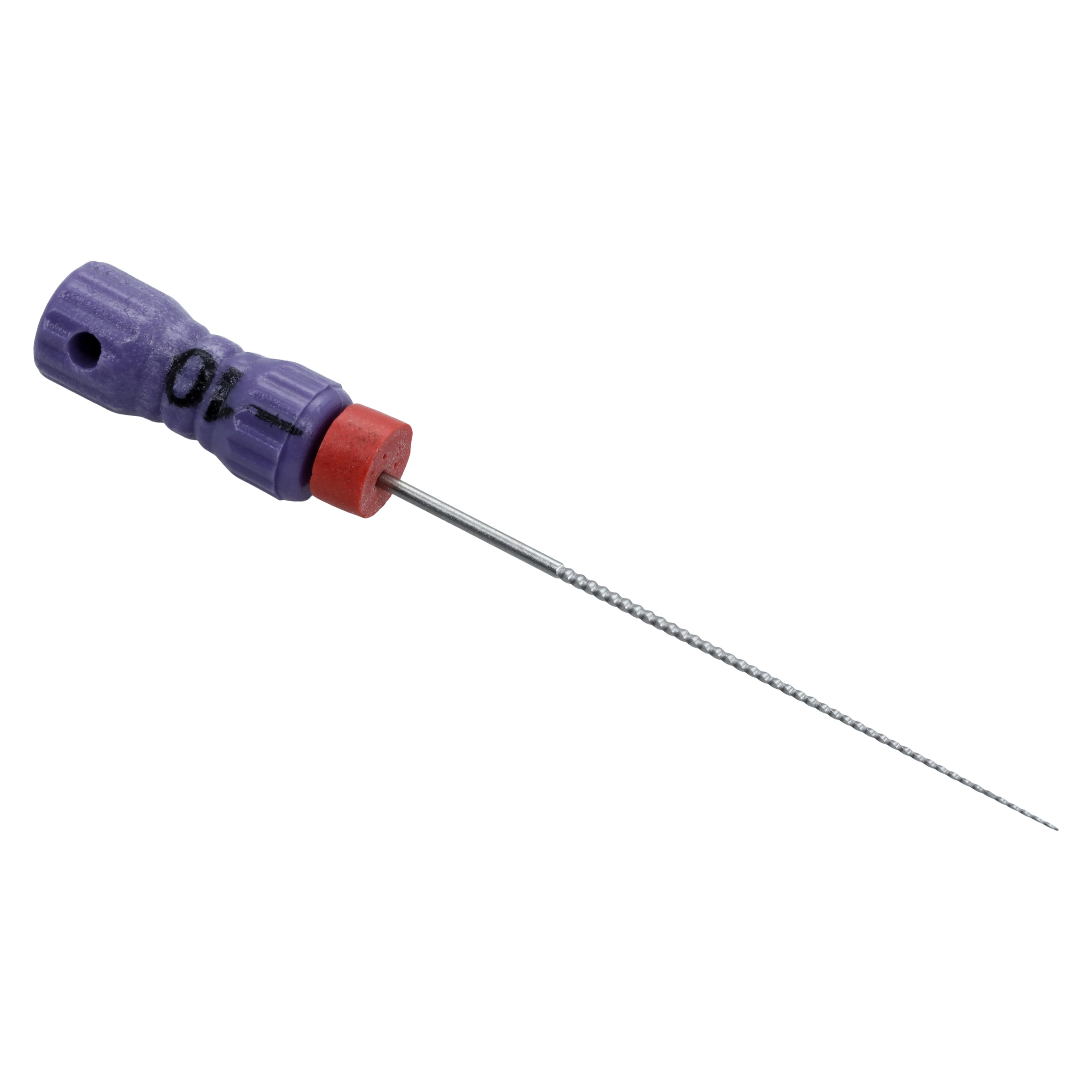MicroMega B6 K-Files, Size #10, 25mm, 0.02 Taper, Stainless Steel, Sterile, 6/Pack, 60029724 thumbnail 4