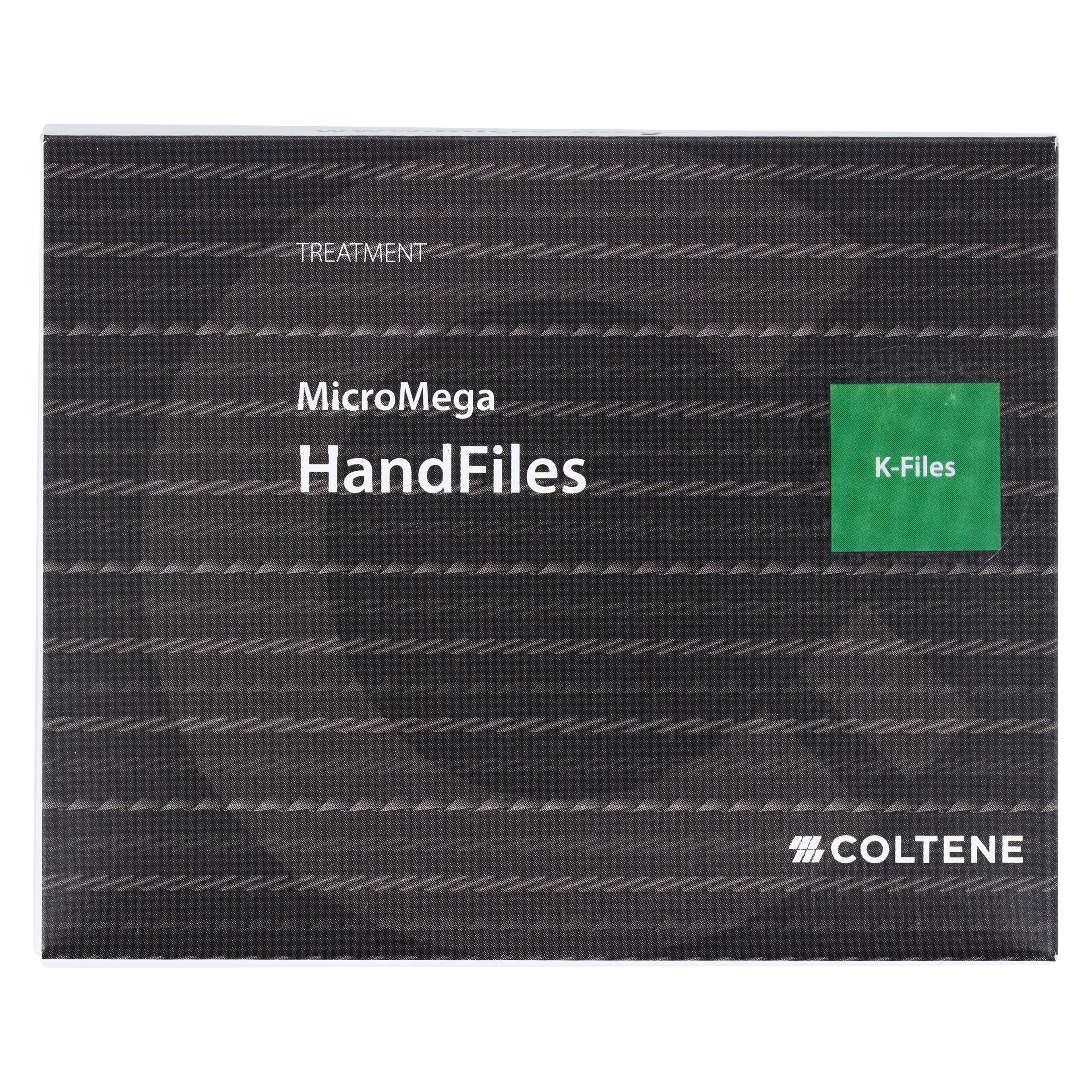Coltene MicroMega B6 K-Files, Sterile, ISO Size #15, 21 mm, 0.02 Taper, Stainless Steel, 6/Pk, 60029726 - Coltene - MicroMega K-Files Sterile #15 21mm 6/Pk - Image 1