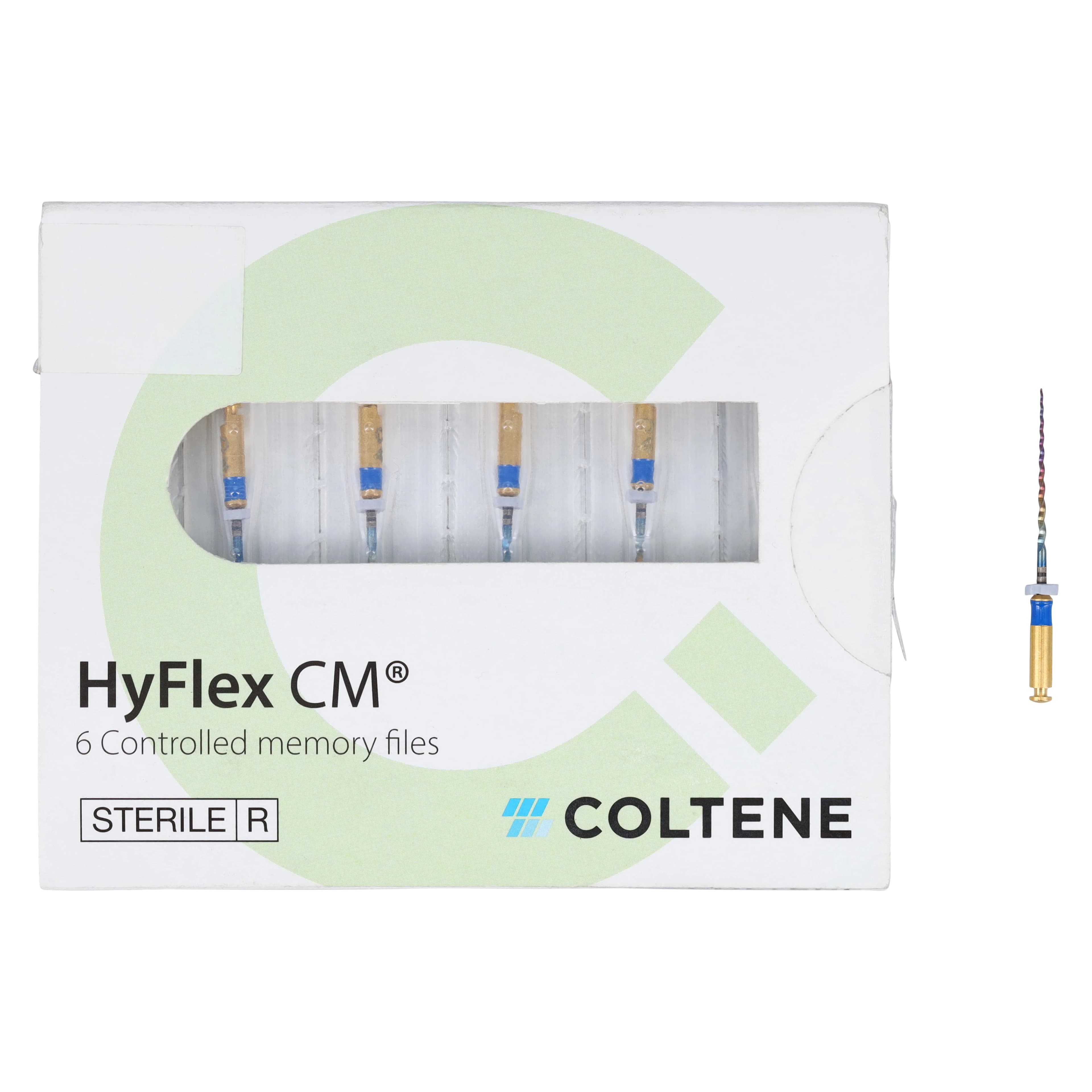 HyFlex CM Controlled Memory NiTi Rotary Files, Sterile, 21 mm, Size 30, 0.04 Taper, 6/Pkg, SBH8210430 thumbnail 5