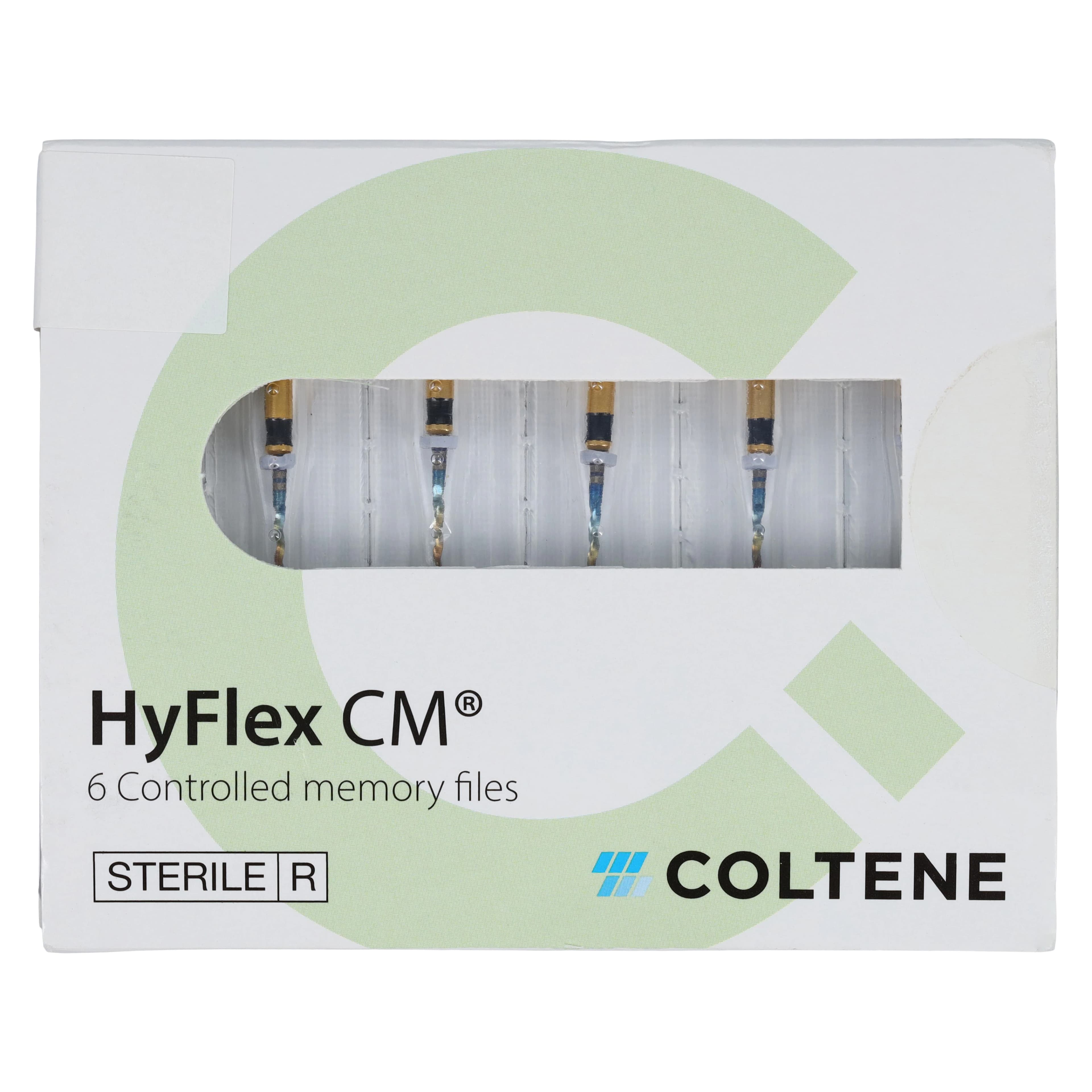 HyFlex CM Controlled Memory NiTi Rotary Files, 0.04 Taper, Size 40, 21 mm, Sterile, 6/Pkg, SBH8210440 - Sterile HyFlex® CM Files .04/40 21mm Pack of 6 - Image 1