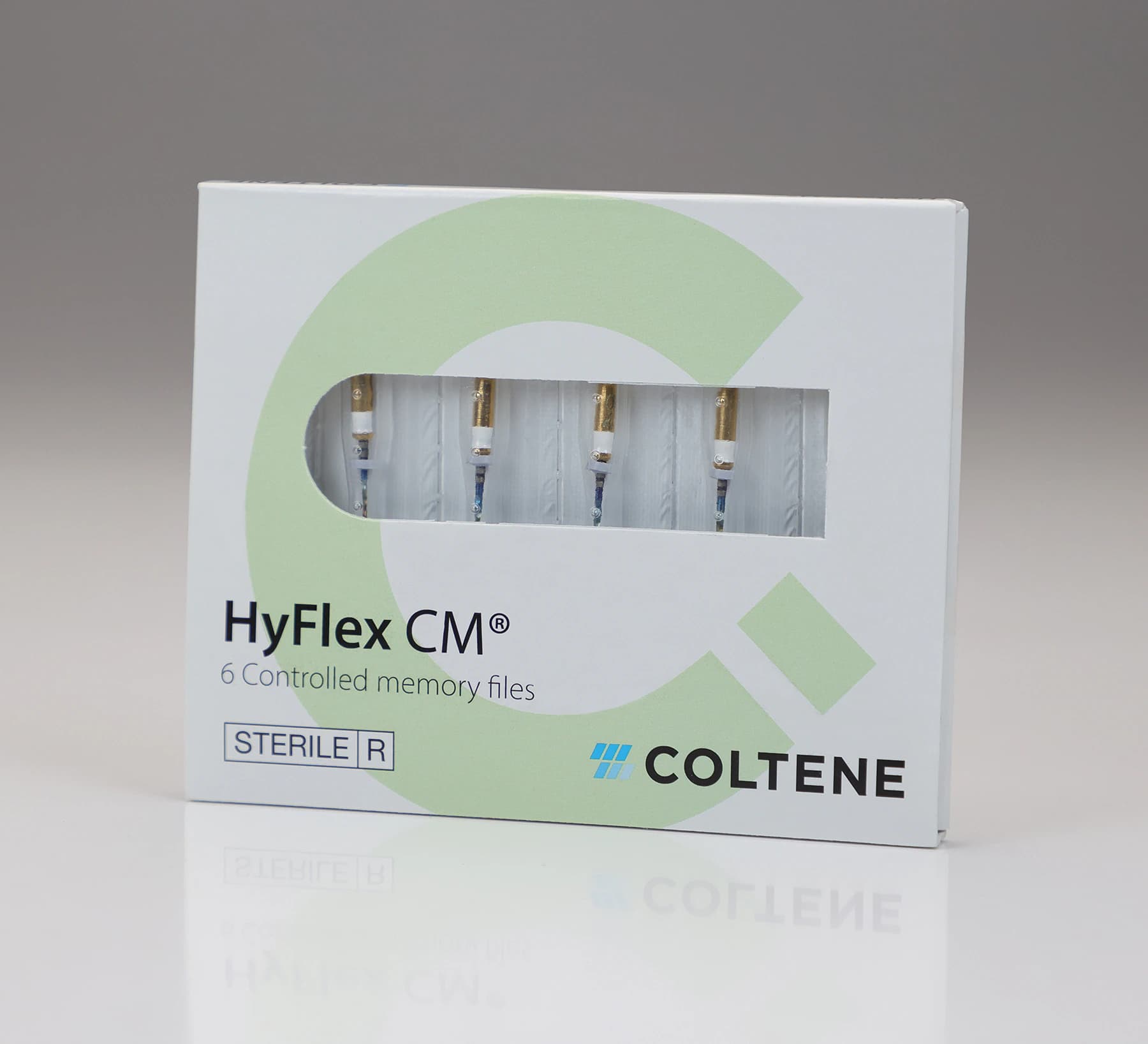HyFlex CM Controlled Memory NiTi Rotary Files, 0.04 Taper, Size 15, 25 mm, Sterile, 6/Pkg, SBH8250415 - Sterile HyFlex® CM Files .04/15 25mm Pack of 6 - Image 1