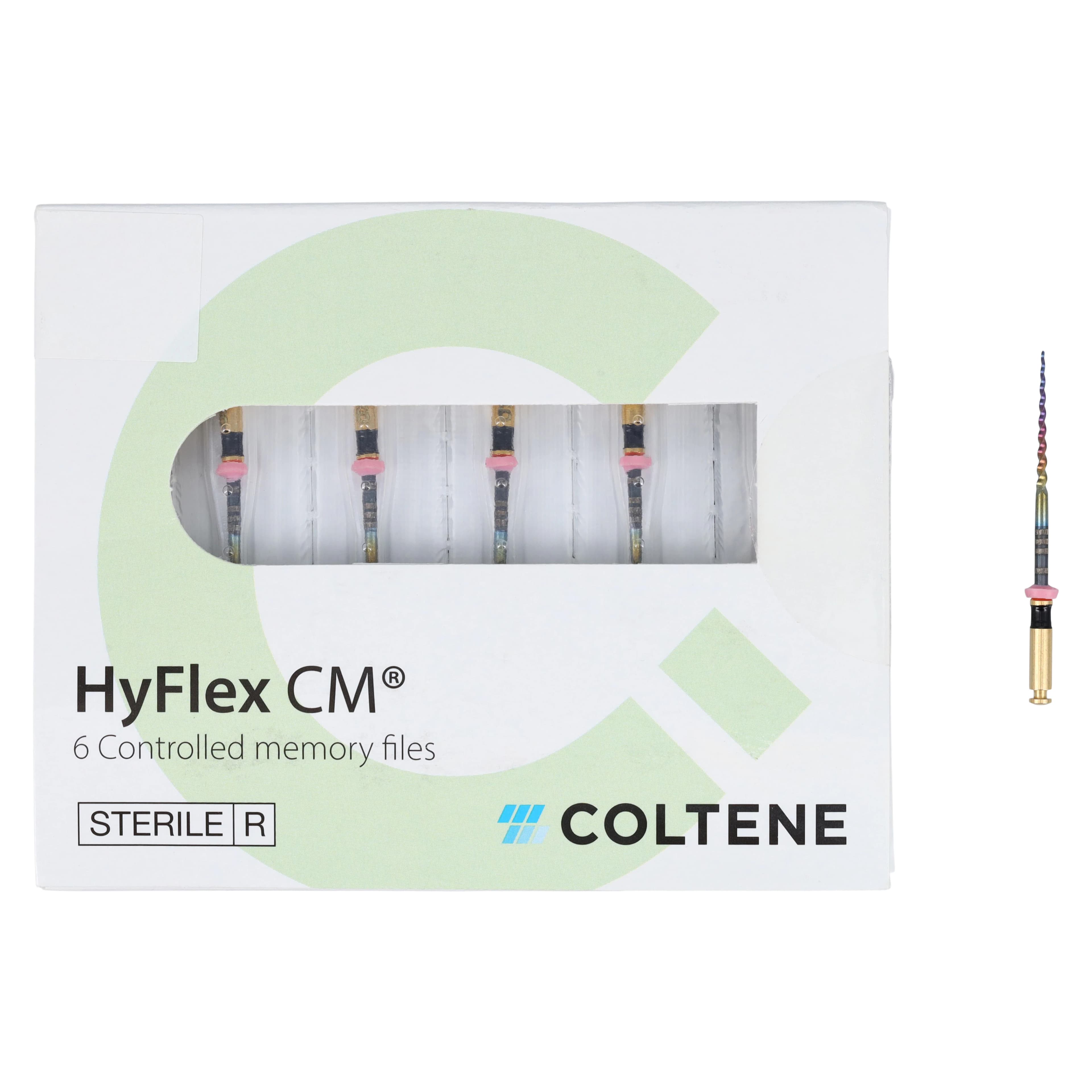 HyFlex CM Sterile NiTi Rotary Files, 0.06 Taper, Size 40, 25 mm, 6/Pkg, SBH8250640 thumbnail 5