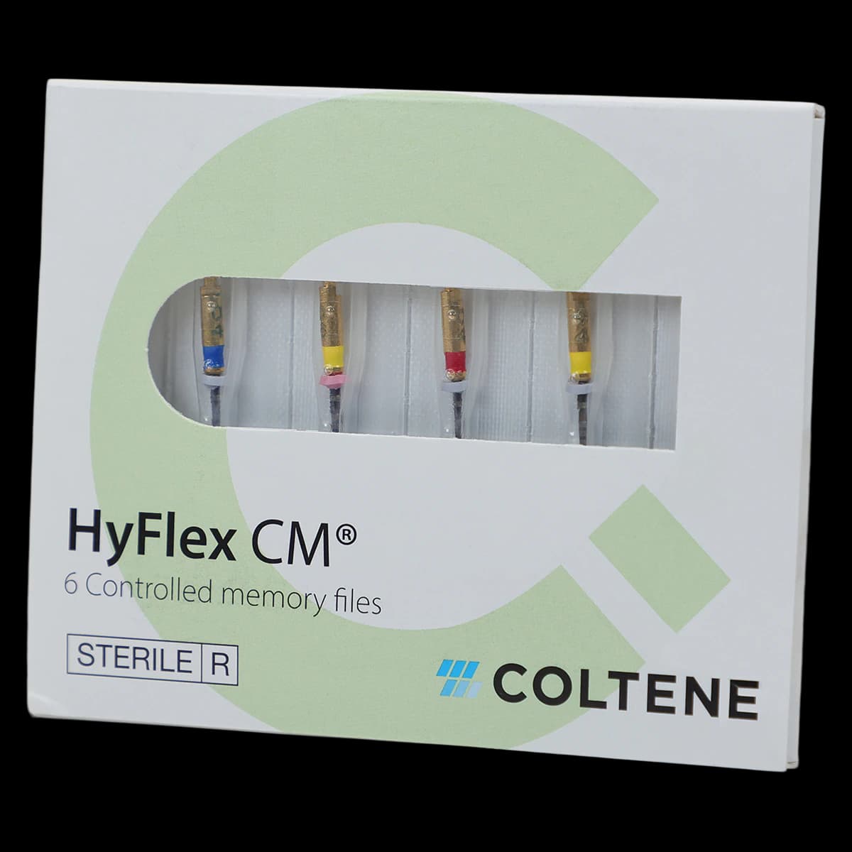 HyFlex CM Sterile NiTi Endodontic Files, Assorted Medium, 31mm, 6/Pkg, SBH831MED - Sterile HyFlex® CM Files Assorted Medium 31mm Pack of 6 - Image 1
