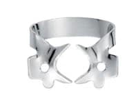 Hygenic HySolate Rubber Dam Clamp, #8A, Winged, Gloss Finish, Small Partially Erupted Molars, 1/Pk, H02759 - Hygenic, Rubber Dam Clamp, # 8A, Winged, Gloss Finish, H02759 - Image 1