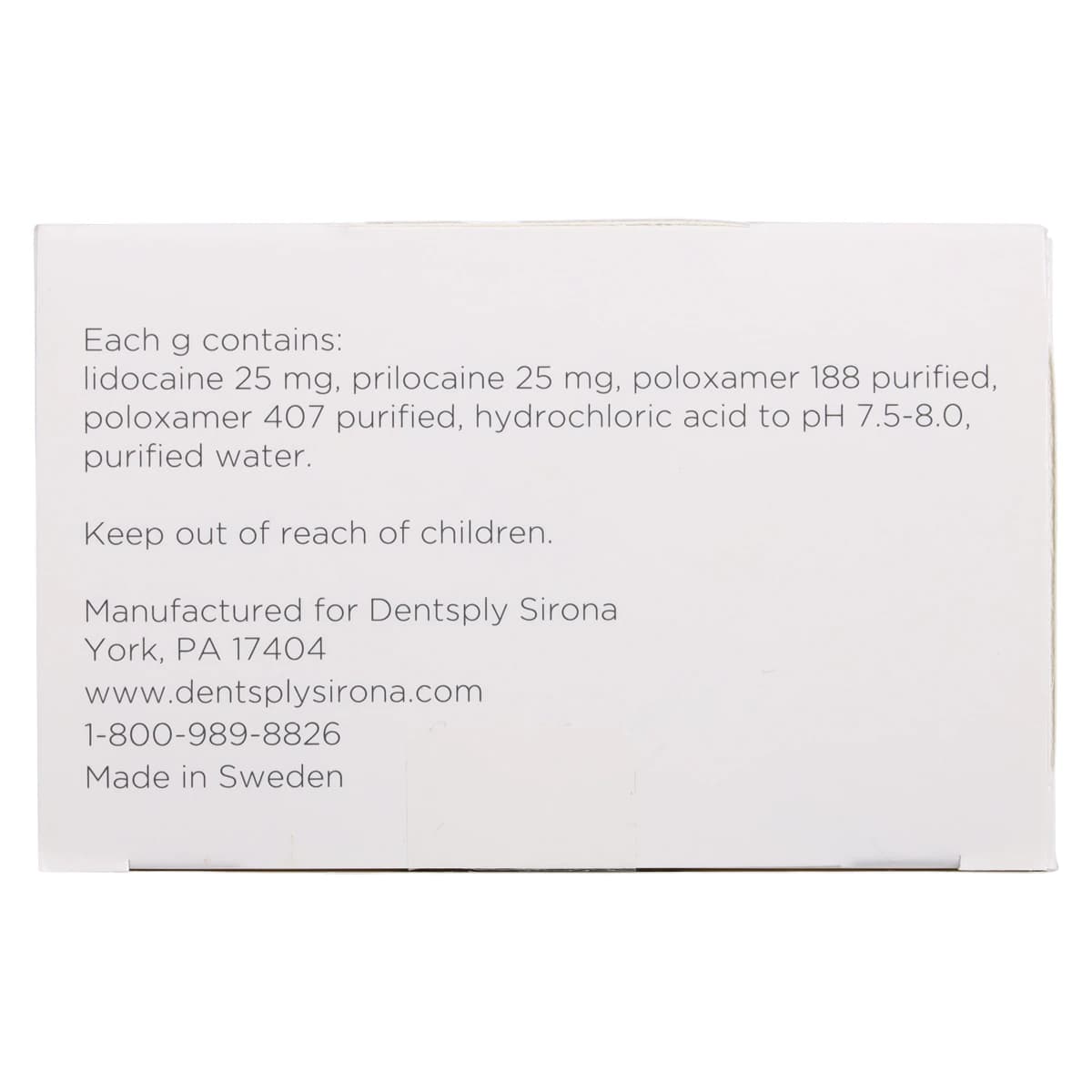 Oraqix Periodontal Gel (Lidocaine 2.5% / Prilocaine 2.5%), 20 Cartridges with Applicators, 1.7 mL Each, Ref 6631211020 thumbnail 6