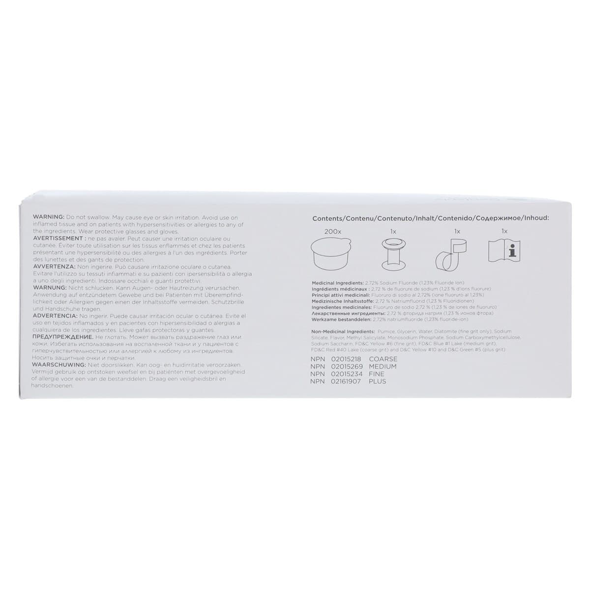 Nupro Extra Care Prophy Paste with Fluoride, Medium Grit, Mint, Unit Dose Cups, 200/Box, 801222 thumbnail 3