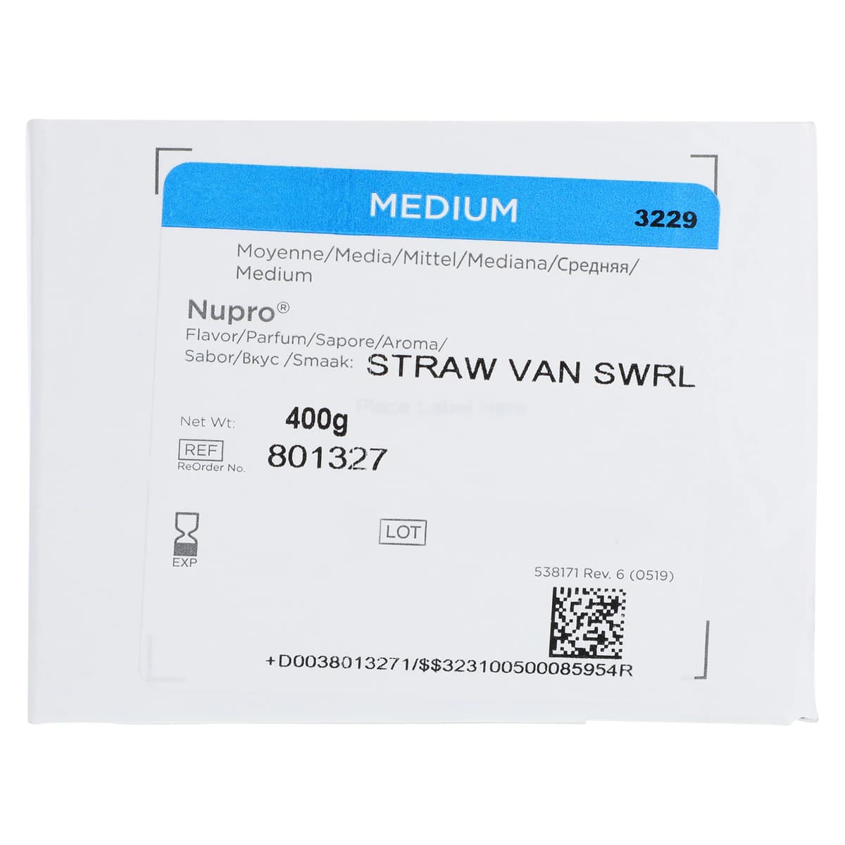 NUPRO Prophy Paste, Medium Grit, Strawberry Vanilla Swirl, Unit Dose Cups, 200/Box, 801327 thumbnail 4