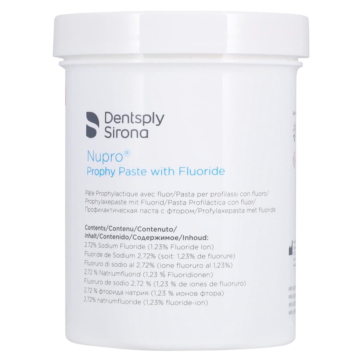 NUPRO® Prophy Paste with Fluoride, Coarse Grit, Mint, 12 oz Jar, 801112 thumbnail 3
