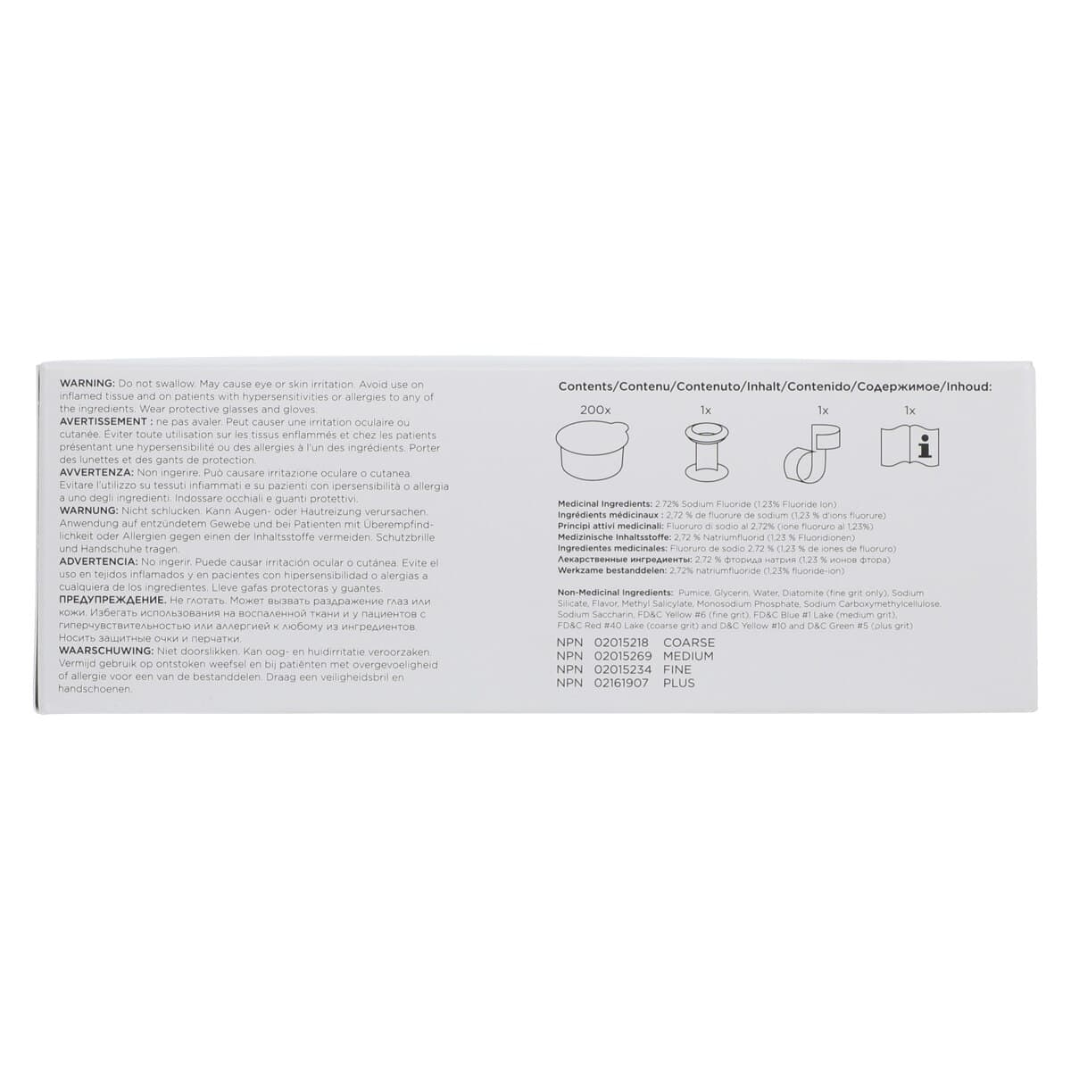 Nupro Prophy Paste, Coarse Grit, Cookie Dough Flavor, with Fluoride, Unit Dose Cups, 200/Box, 801306 thumbnail 3