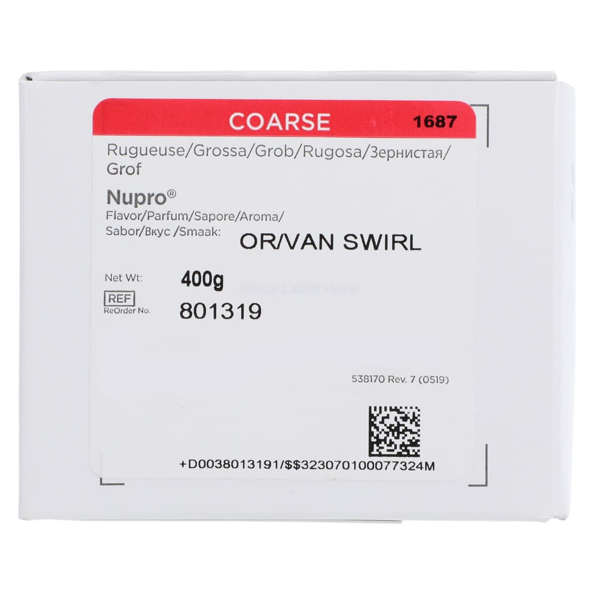 NUPRO Prophy Paste, Coarse Grit, Orange Vanilla Swirl, with Fluoride, Unit Dose Cups, 200/Box, 801319 thumbnail 4