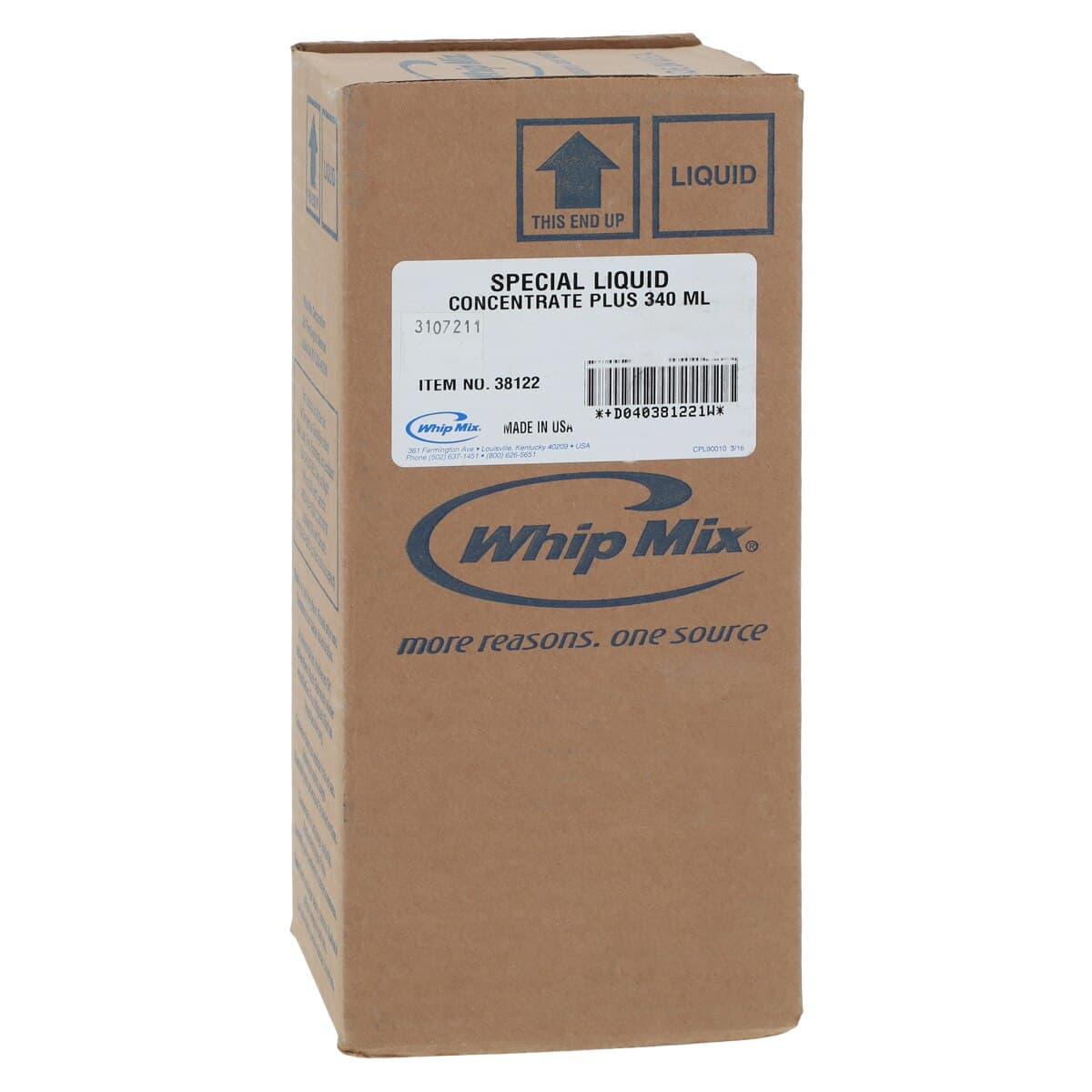 Whip Mix Special Liquid Concentrate Plus, 340 mL Bottle, #38122 - Special Invest Liquid Plus 340ml - Image 1