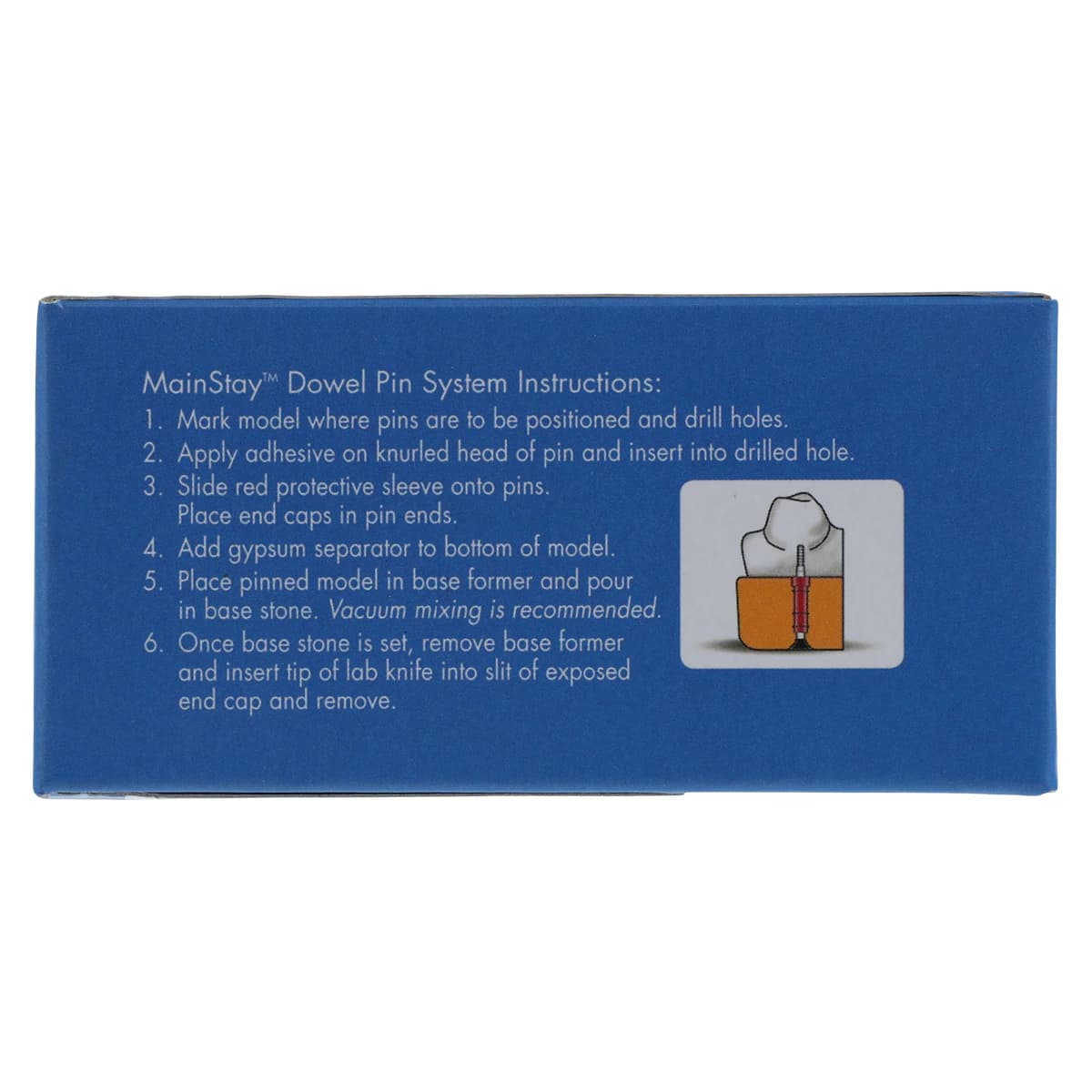 MainStay™ Dowel Pin System, Single Pin Design, 1000/Pkg, 08236 thumbnail 4
