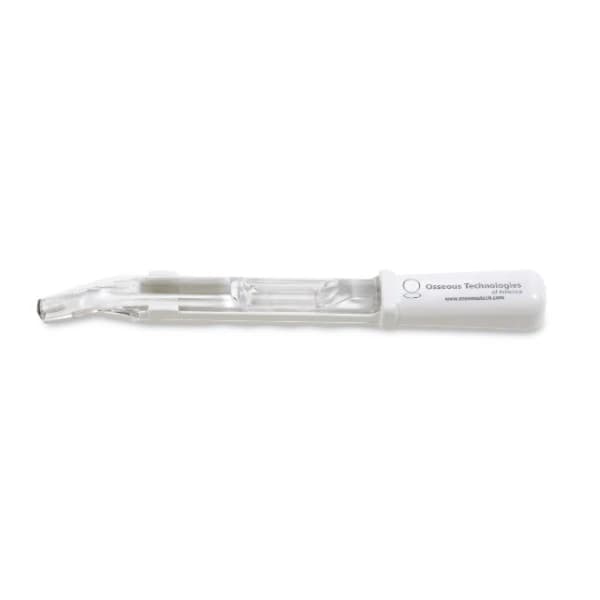 A. Titan Angled Disposable Osseous Bone Scraper, 360° Blade, BG 205, 1/Pk - Angled Disposable Bone Scraper - Image 1