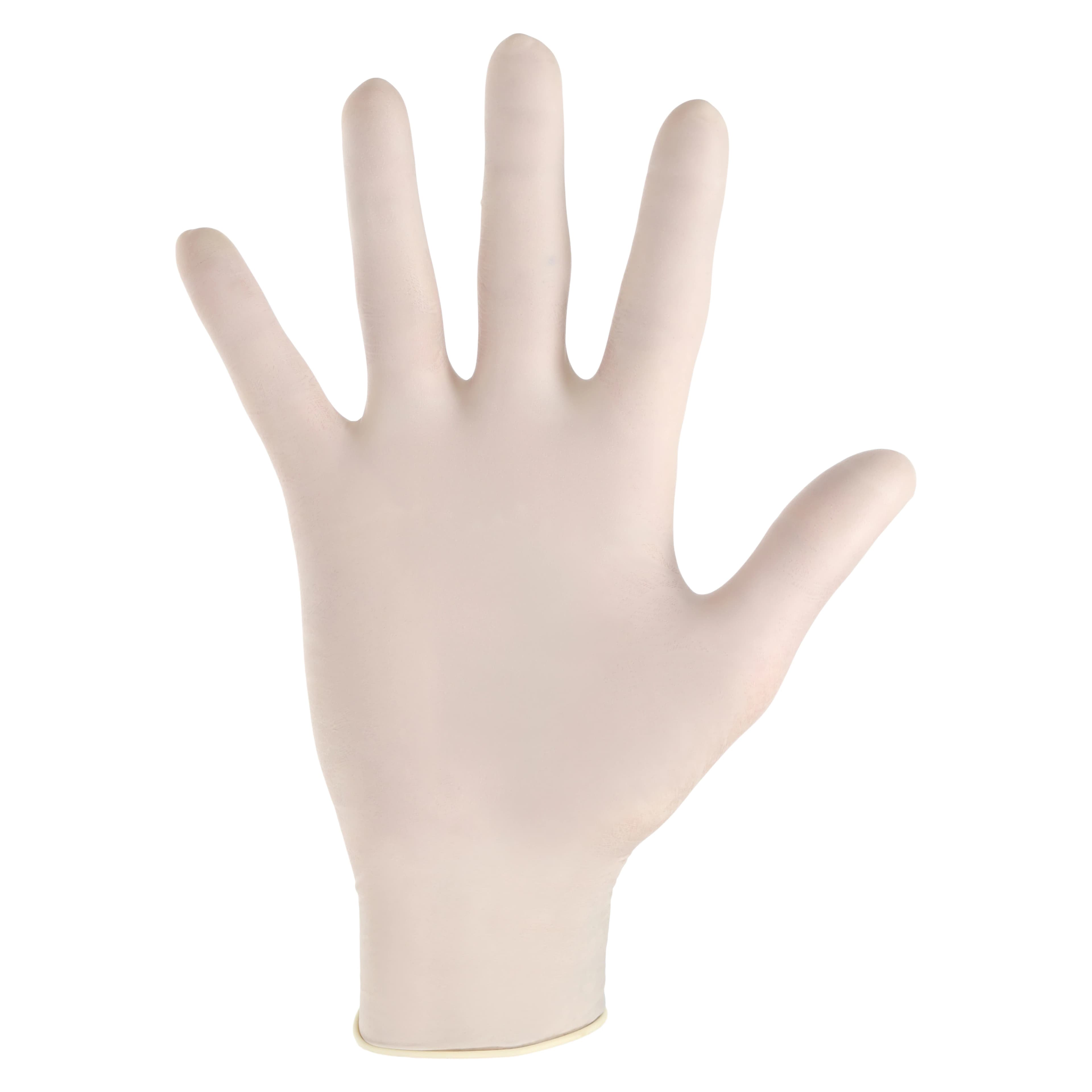 Microflex ComfortGrip CFG-900 Powder-Free Latex Exam Gloves, Extra Small, Natural, 100/Box thumbnail 3