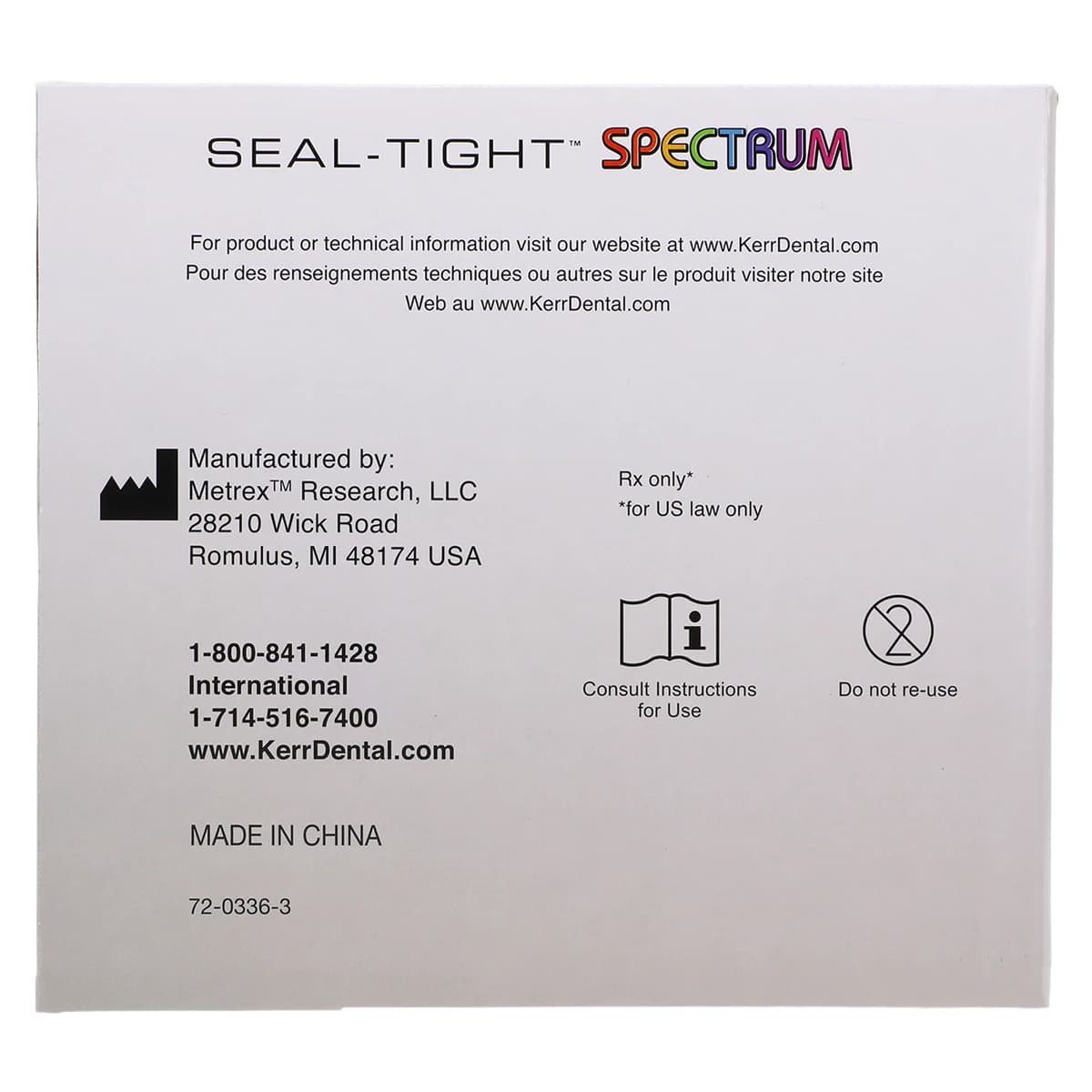 Kerr TotalCare Seal-Tight Spectrum Disposable Air/Water Syringe Tips, Assorted Colors, Bulk Refill, 1500/Bag, 72500 thumbnail 5