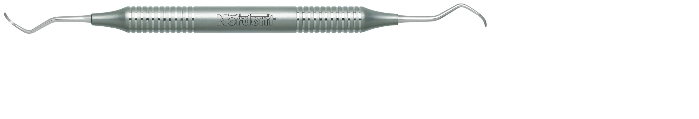 Nordent Classic Curette DE Barnhart #5-6 Rigid, DuraLite Round Handle, RESCBH5R-6R - Classic Curette DE Barnhart #5-6 Rigid DuraLite® Round Handle - Image 1