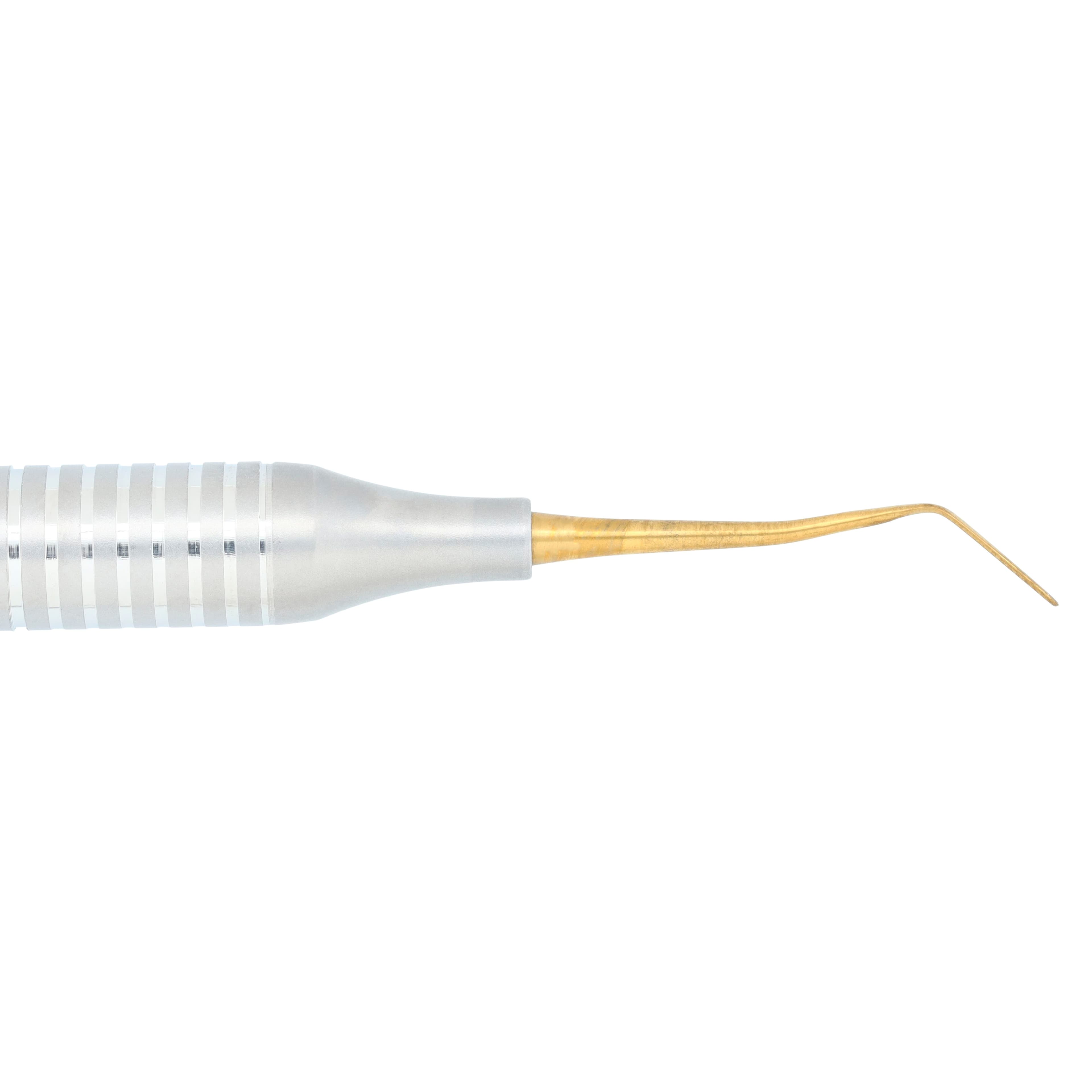 Nordent Composite Placement Instrument, Double-Ended Double Paddle #39, Titanium-Nitride Coated, DuraLite Round Handle, REPFI39T thumbnail 4