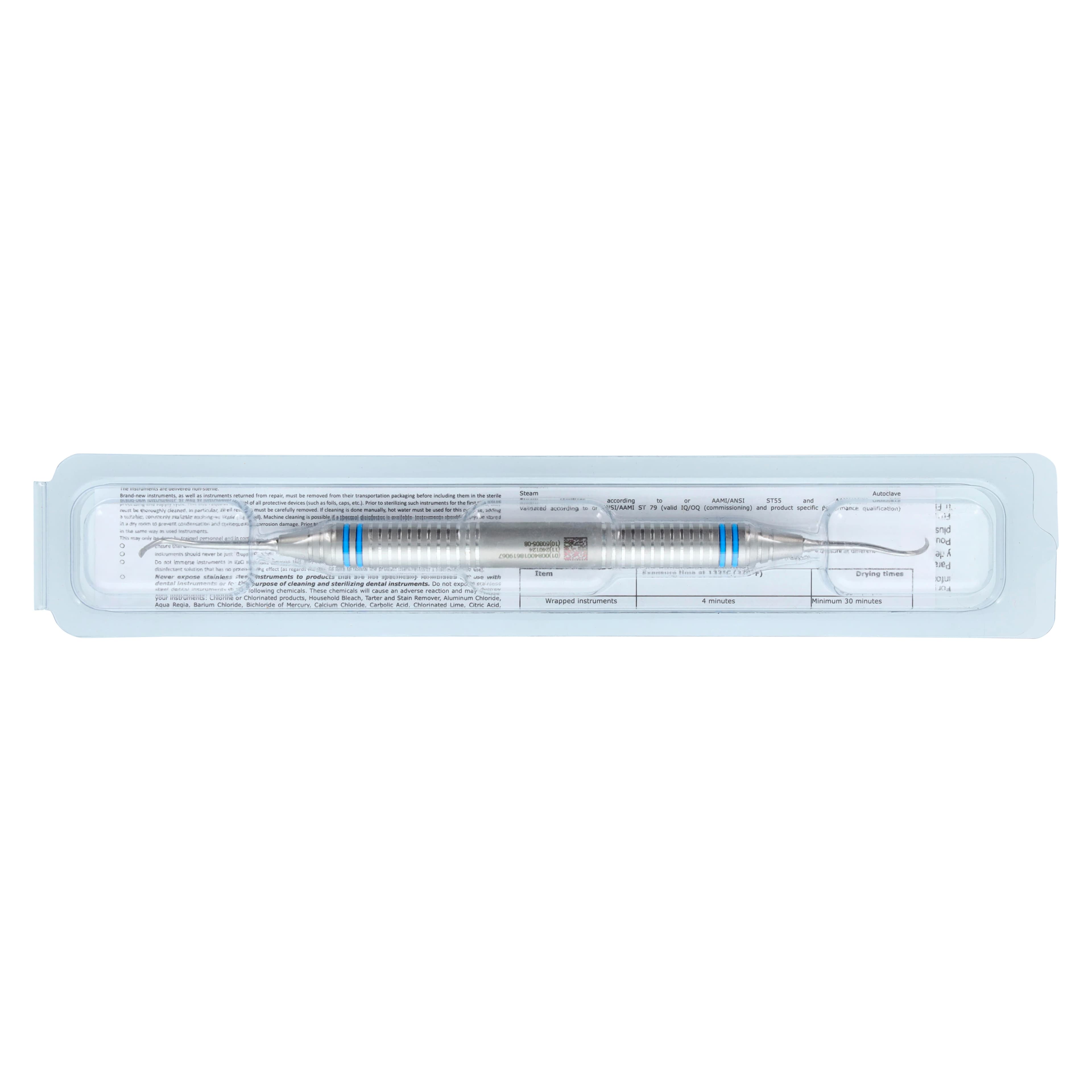 Nordent Scalette Double-Ended Anterior Sickle/Spoon Scaler #1, DuraLite ColorRings, CESCN1 thumbnail 7