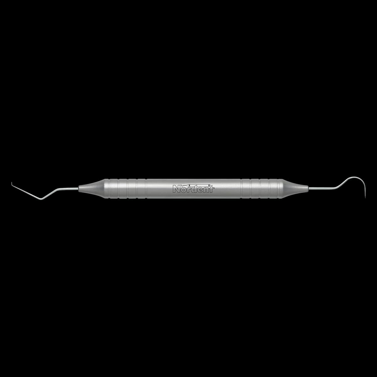 Nordent Double-Ended Dental Explorer, Tufts #17-23, DuraLite Round Handle, REEXTU17-23 - Explorers - Double-Ended - Tufts #17-23 - DuraLite&reg; Round - Image 1