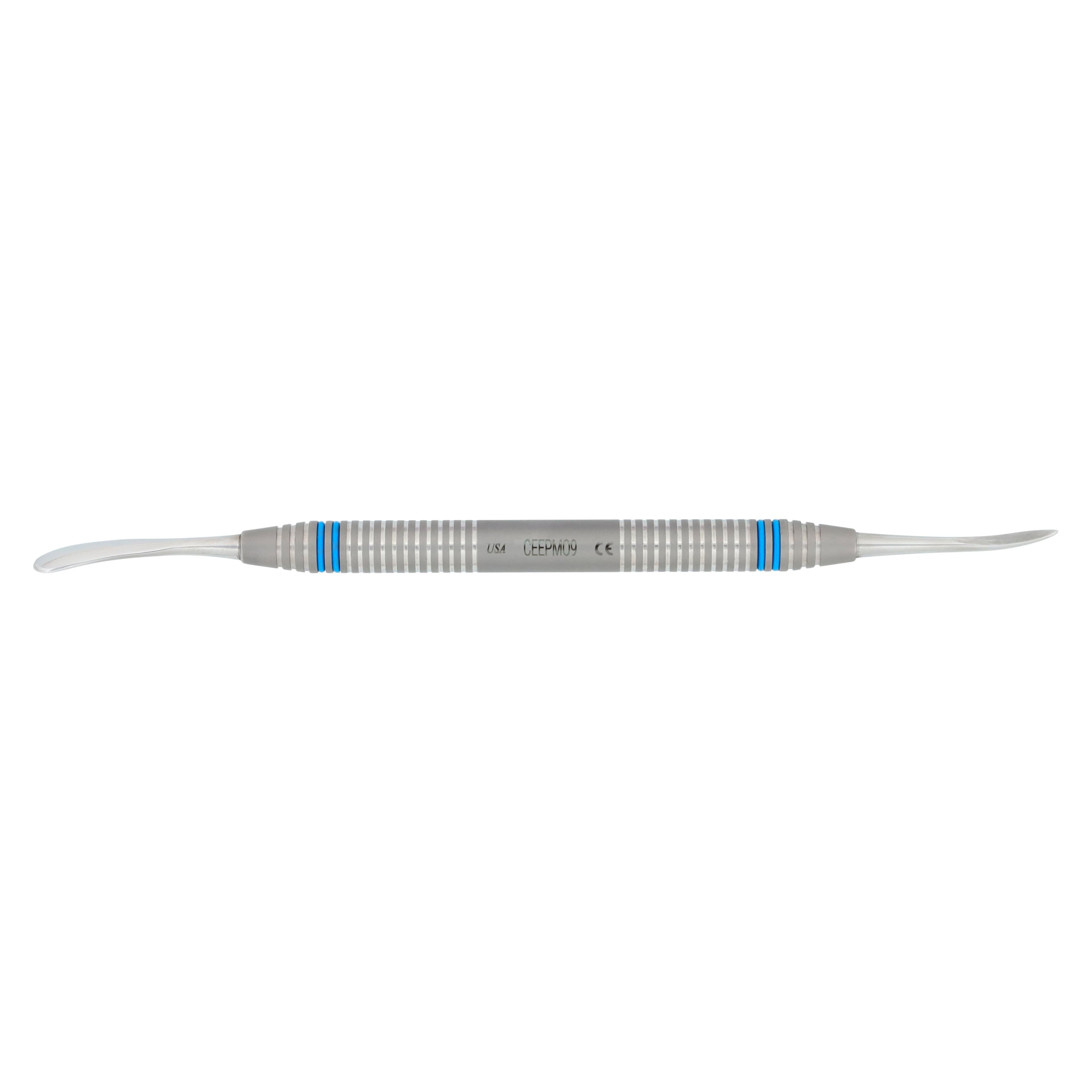 Nordent Molt #9 Double-End Periosteal Elevator, DuraLite ColorRings Handle, Stainless Steel thumbnail 5