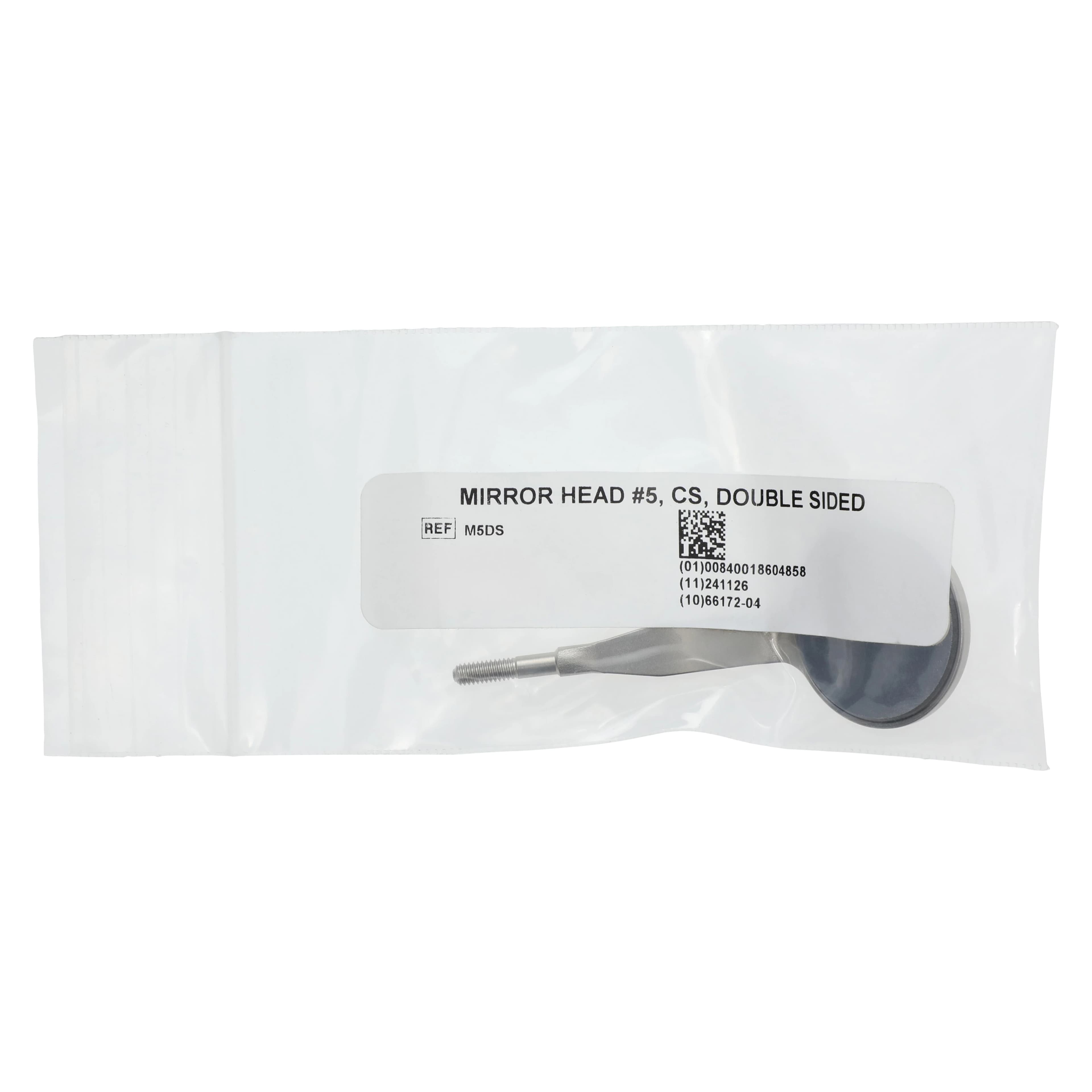 Nordent Front Surface Mirror Head, Double-Sided, Cone Socket, #5, 15/16" Diameter thumbnail 5