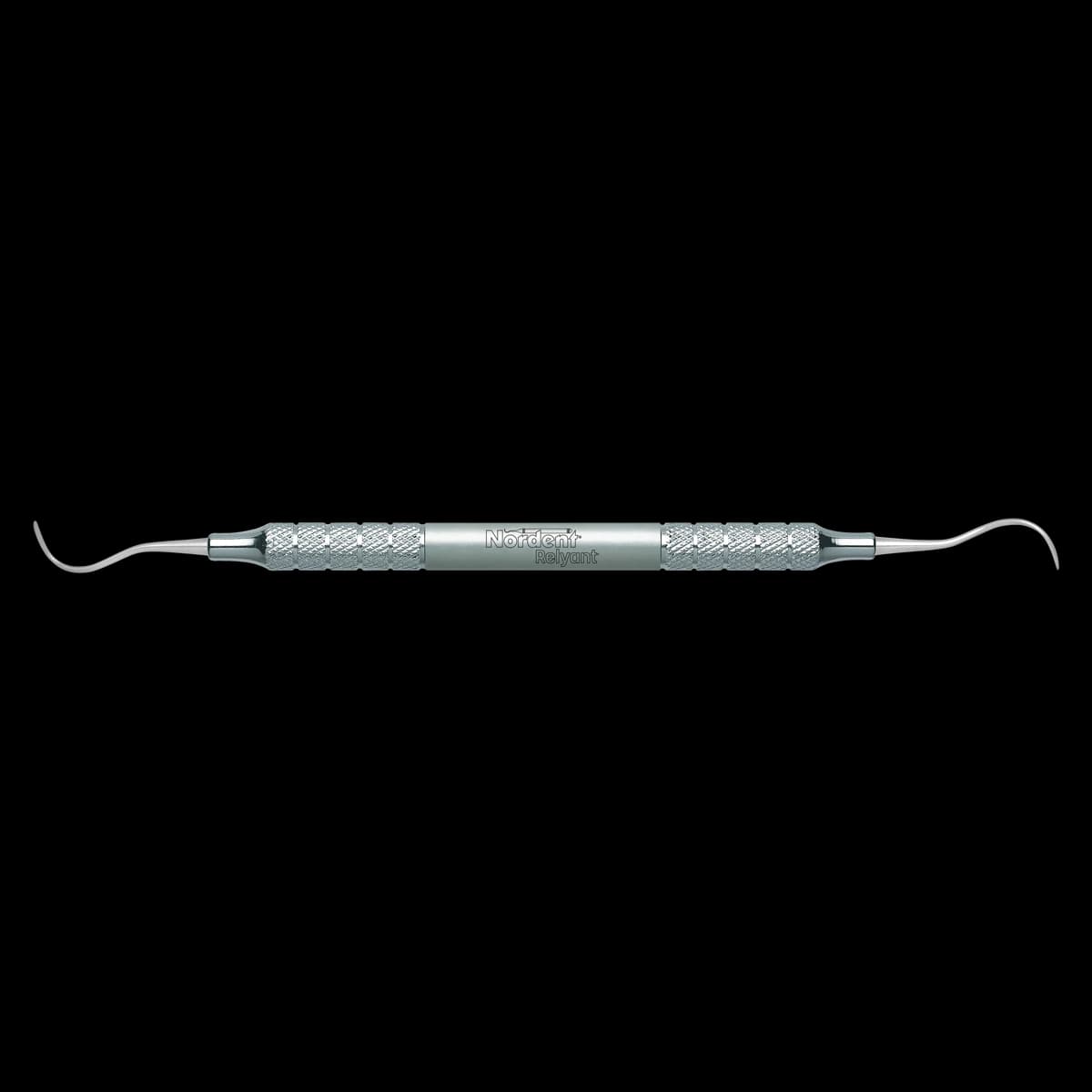 Nordent Relyant McCall Curette, Double-Ended, #17S-18S, Relyant #6 Handle, Stainless Steel, VSCM17S-18S - Curette DE Relyant McCall #17S-18S #6 Handle - Image 1