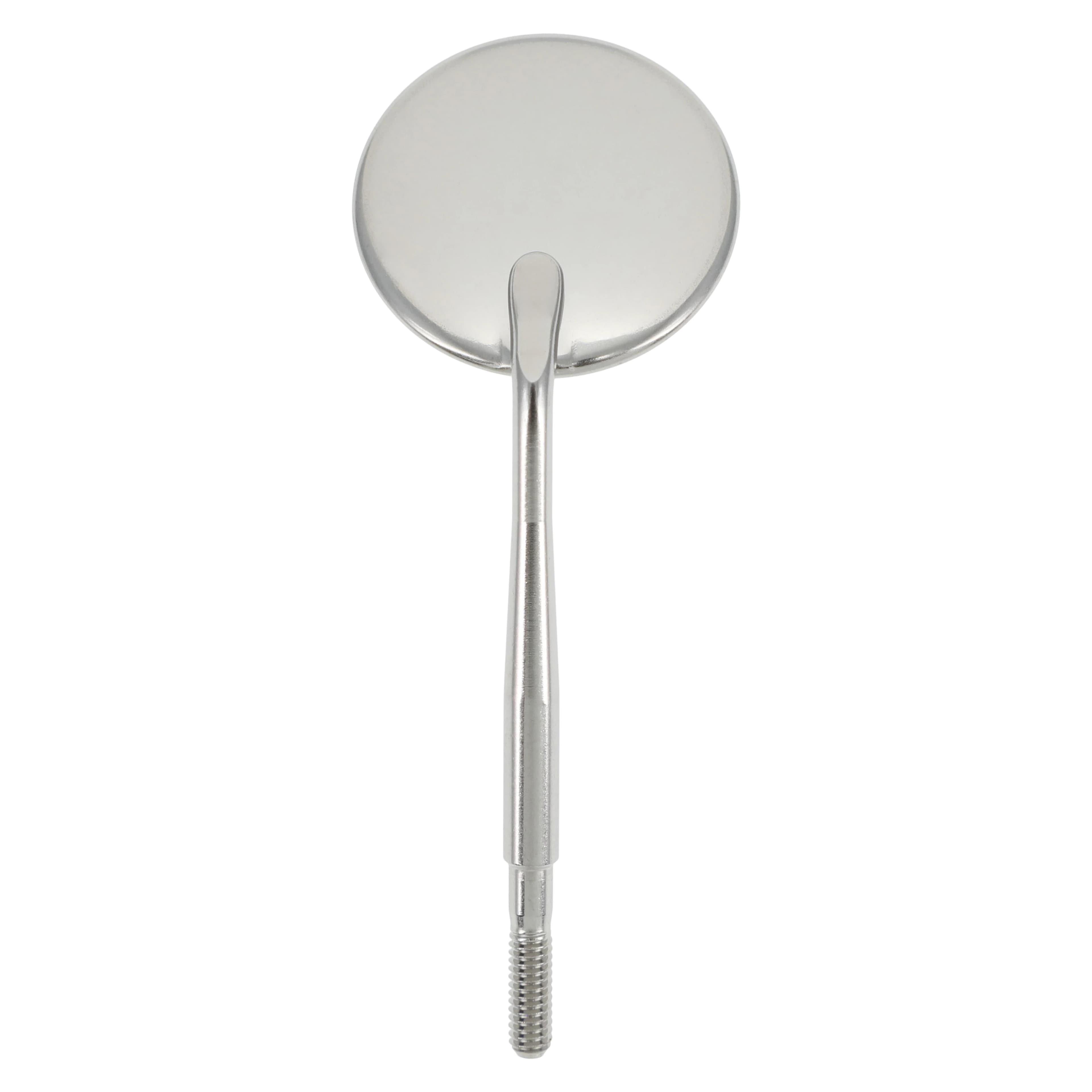 Nordent Front Surface Mirror Heads, Cone Socket #5, Medium, Stainless Steel, Rhodium Coated, 12/Pack thumbnail 5