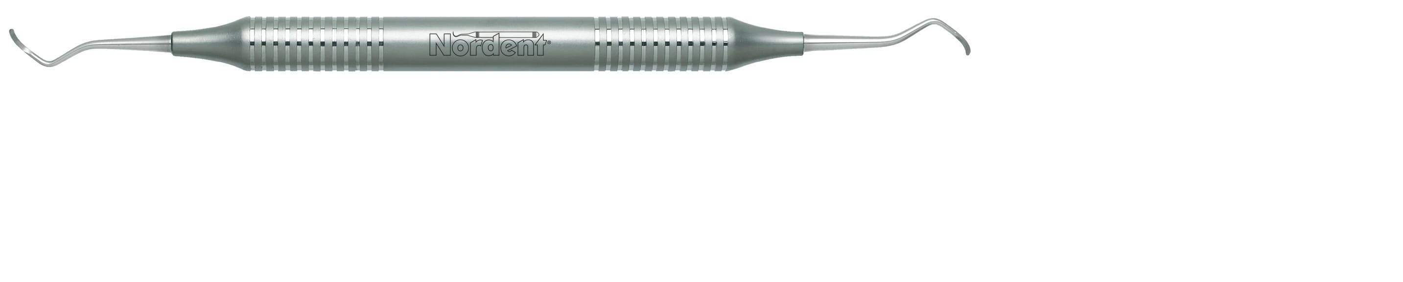 Nordent Columbia #13-14 Double-Ended Universal Curette, DuraLite Round Handle, RESCCO13-14 - Curette, De, Columbia #13-14 - Image 1