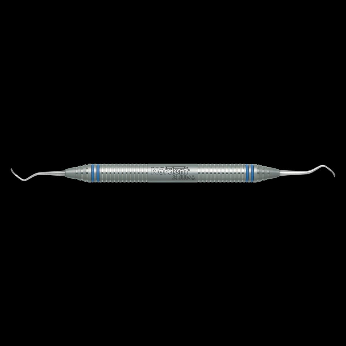 Nordent XDURA Columbia 13/14 Double-Ended Universal Curette, DuraLite ColorRings Handle thumbnail 2