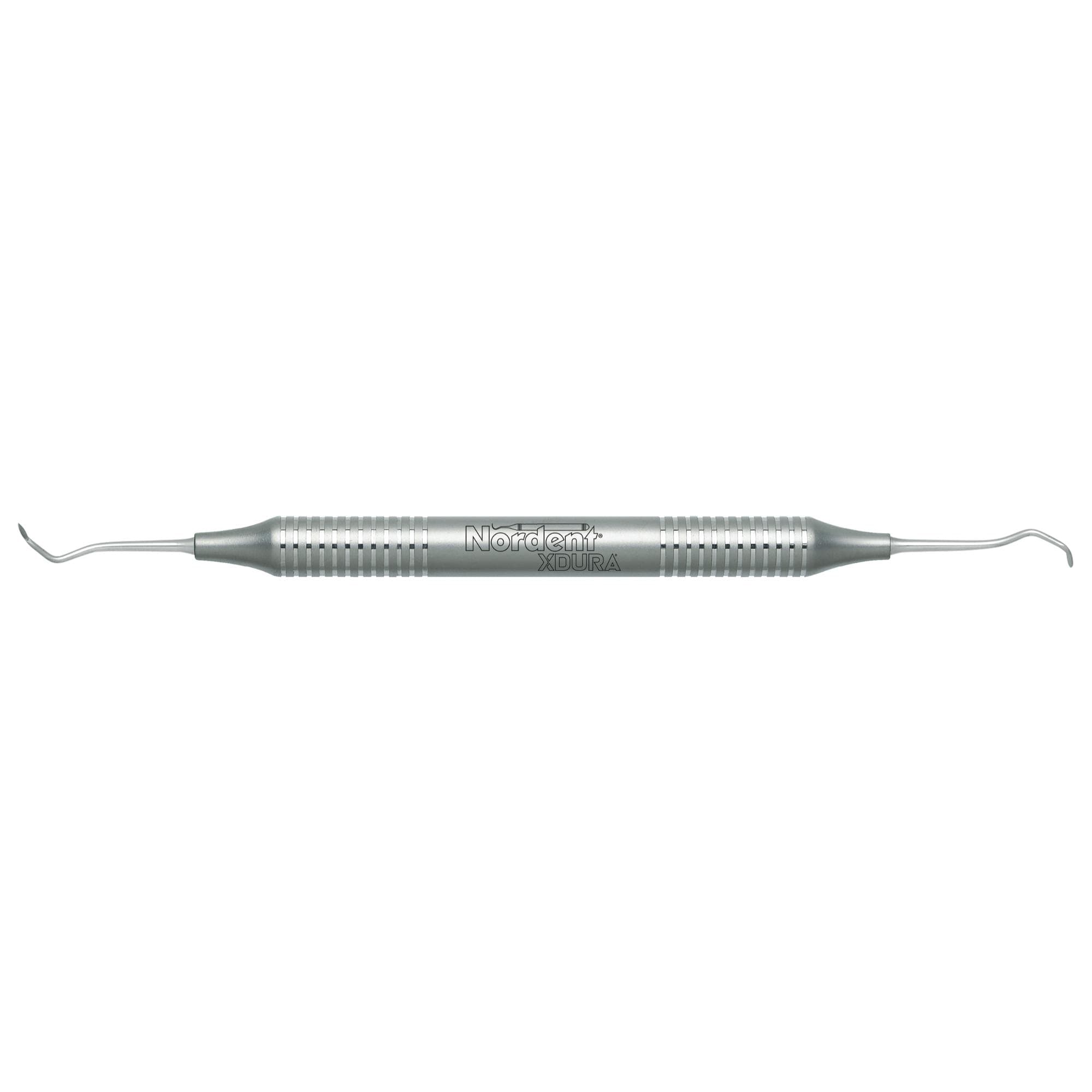 Nordent XDURA Posterior Jacquette Scaler, Double-Ended, #2S-3S (34-35), DuraLite Round Handle - XDURA&reg; Scalers - Posterior Jacquette #2S-3S (34-35) - DuraLite&reg; Round - Image 1