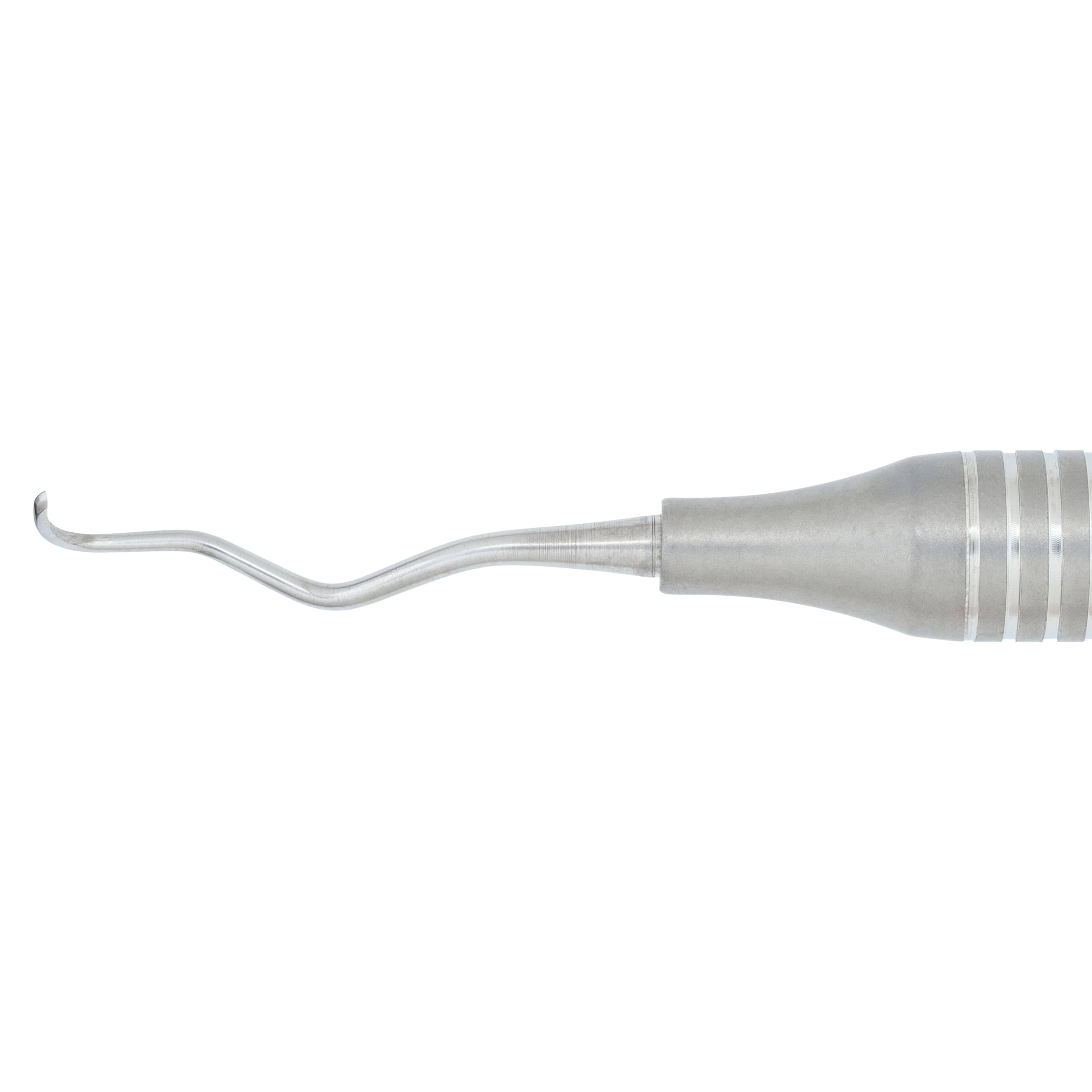 Nordent XDURA Universal Curette, Langer #3-4, Double-Ended, DuraLite Round Handle, Stainless Steel, RENSLN3-4 thumbnail 3