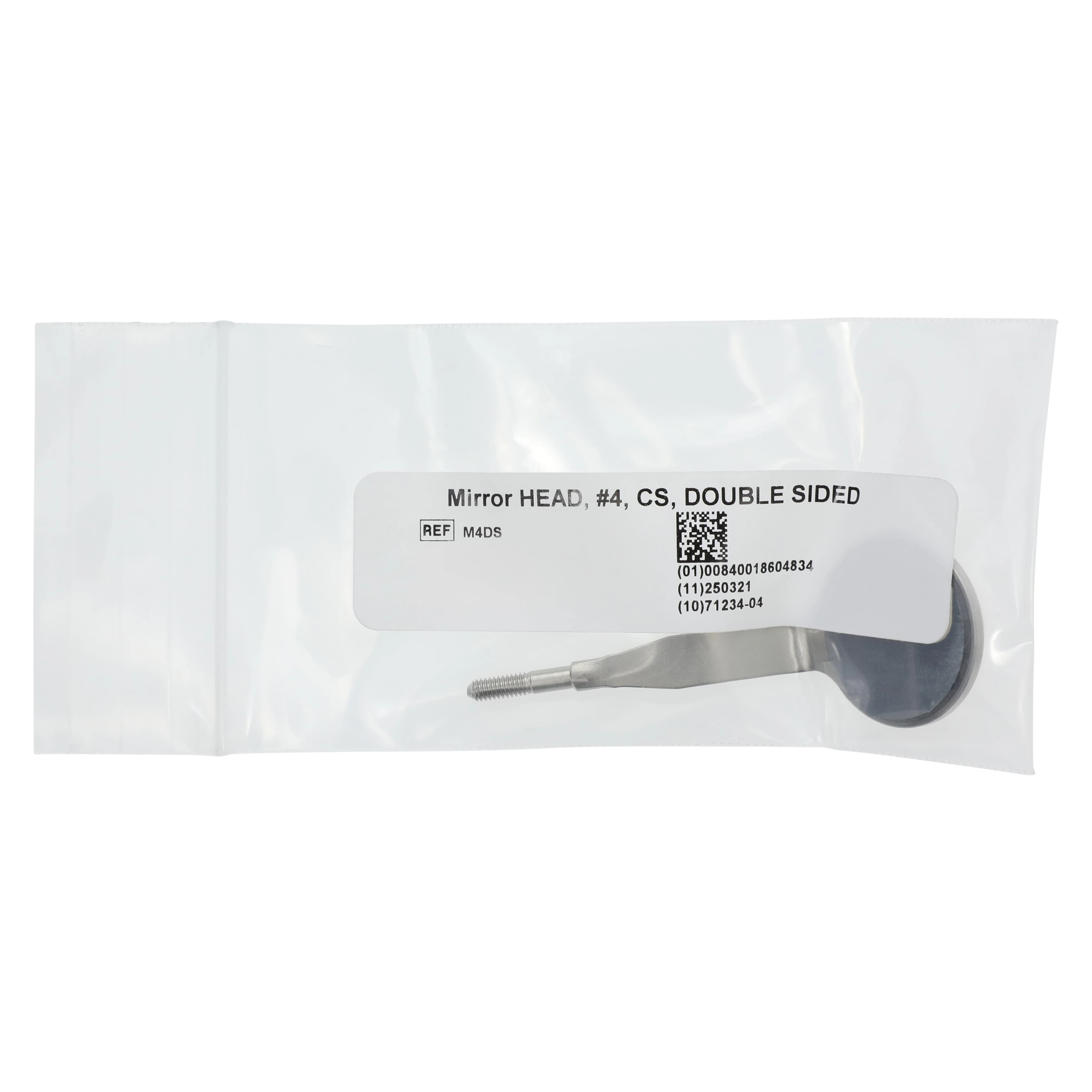 Nordent Front Surface Mirror Head, Double-Sided, Cone Socket, #4, 7/8" Diameter thumbnail 5