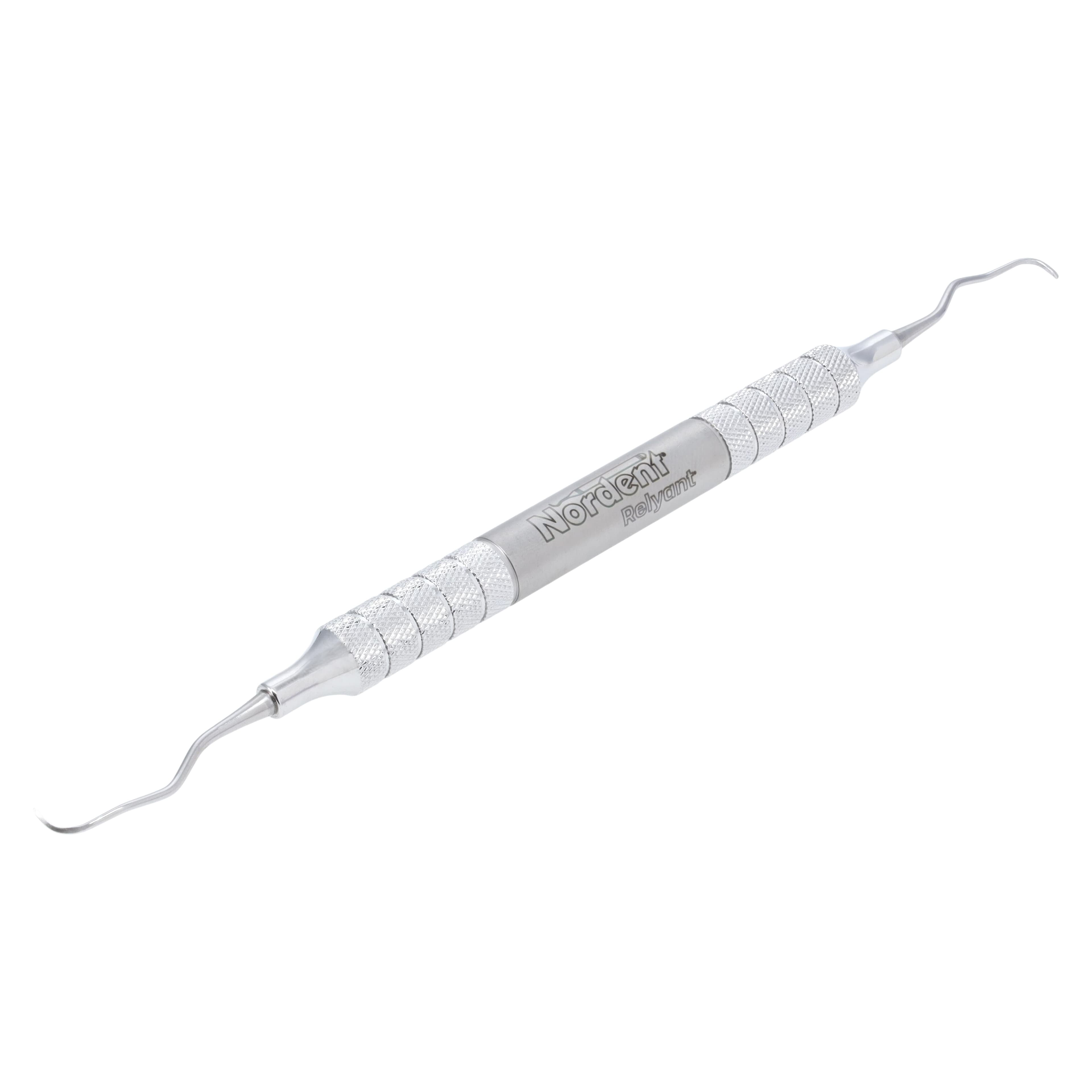 Nordent Relyant Gracey Curette 11/12, Old Style, Double End, Relyant #6 Handle, Stainless Steel, 1/Pkg thumbnail 2