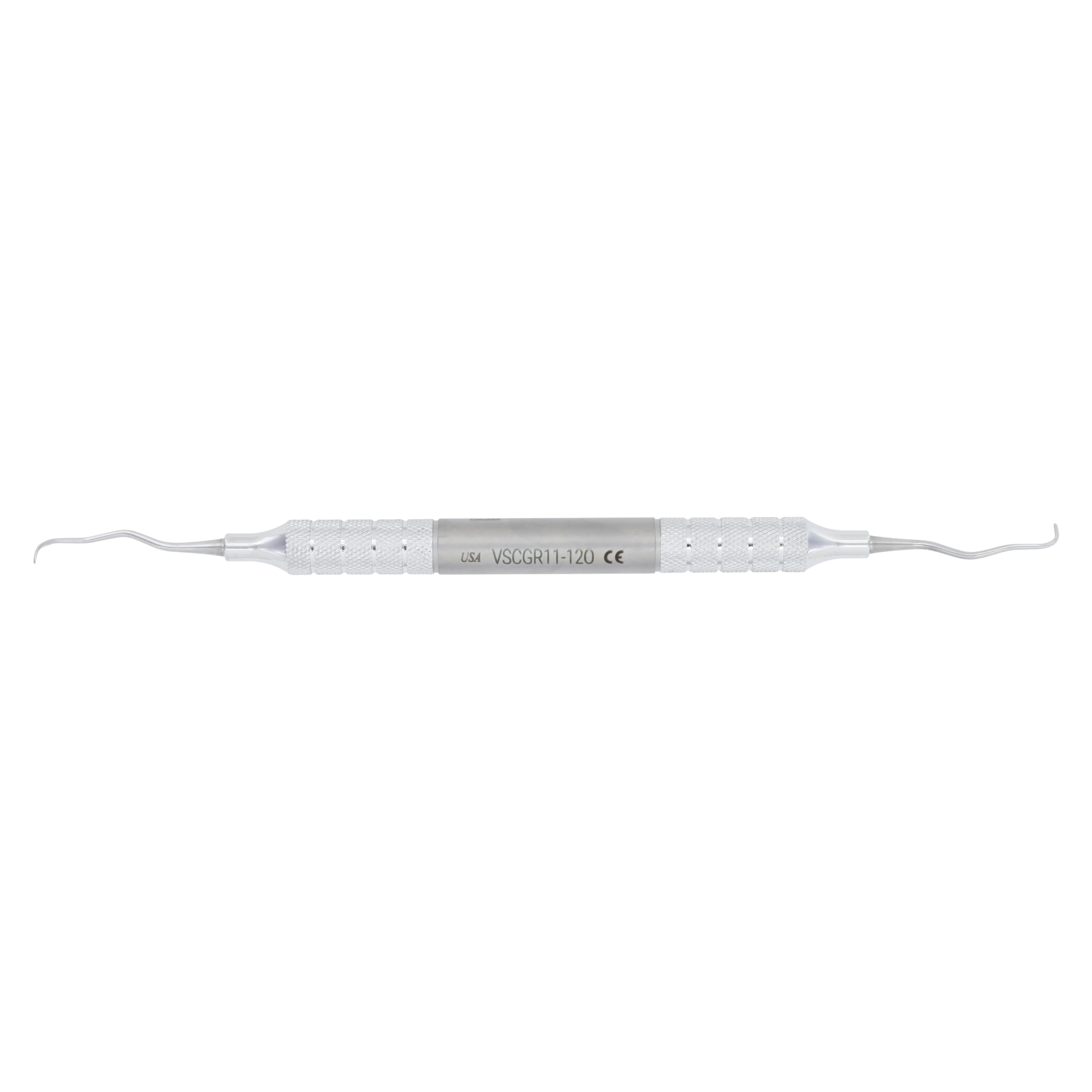 Nordent Relyant Gracey Curette 11/12, Old Style, Double End, Relyant #6 Handle, Stainless Steel, 1/Pkg thumbnail 5