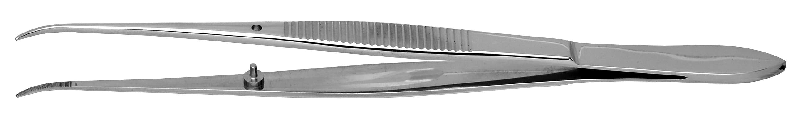 Nordent Perry #4 Non-Locking Dressing Pliers, Serrated Tips, 5" (125 mm), Stainless Steel - Dressing Pliers Non-Locking Perry 5" - Image 1