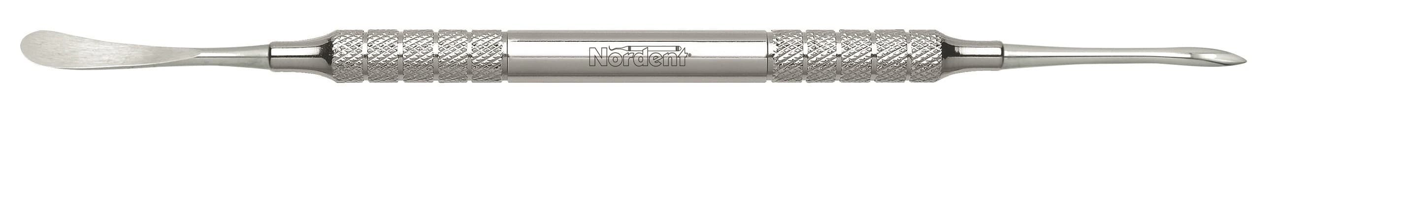 Nordent Periosteal Elevator, #9 Molt, Double End, Standard Round Handle, Stainless Steel, REPMO9 - Periosteal Elevator – # 9 Molt, Standard Handle, Double End - Periosteal Elevator – # 9 Molt, Standard Handle, Double End - Image 1