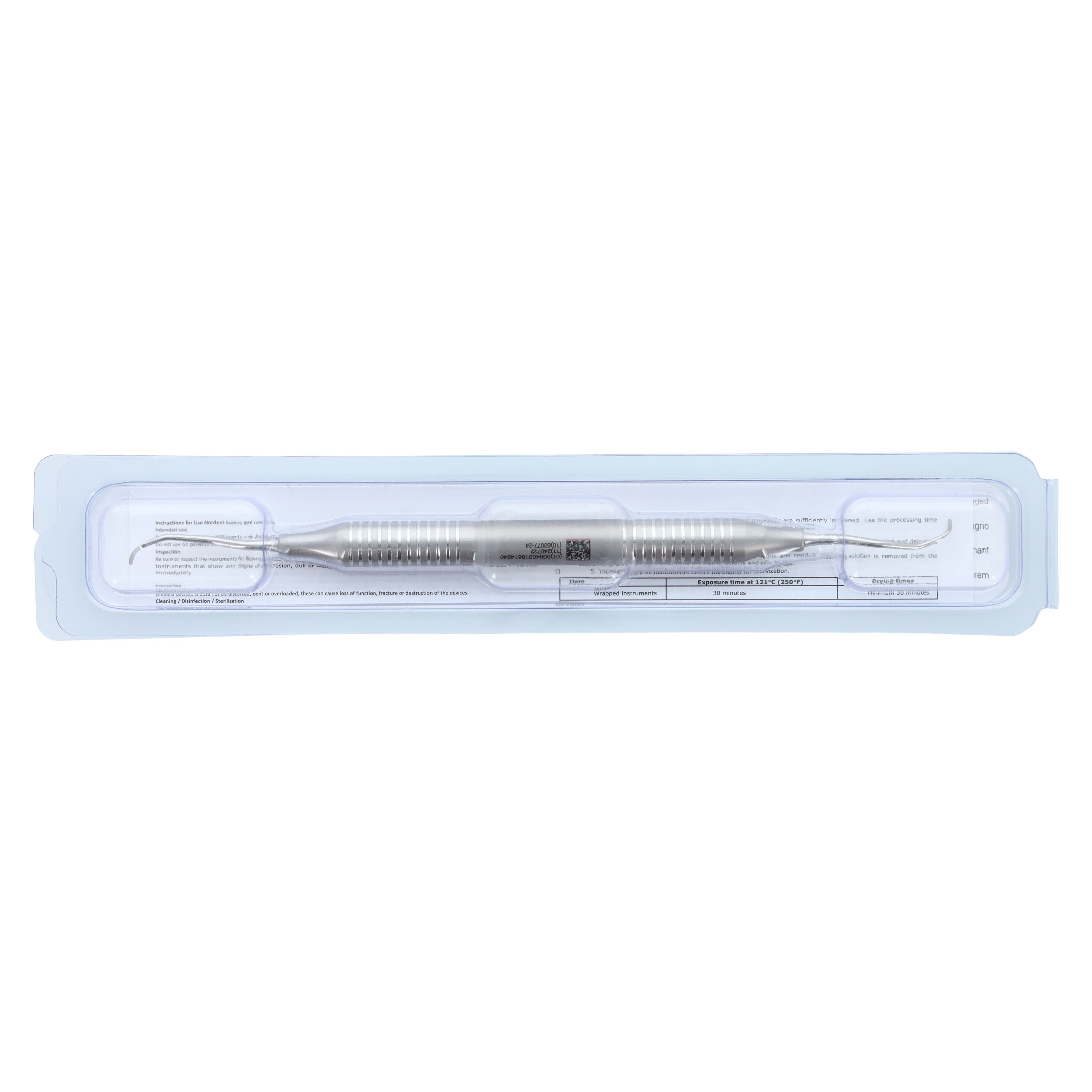Nordent Classic Gracey Curette #11-12 Rigid, Double-Ended, DuraLite Round Handle, RESCG11R-12R thumbnail 7