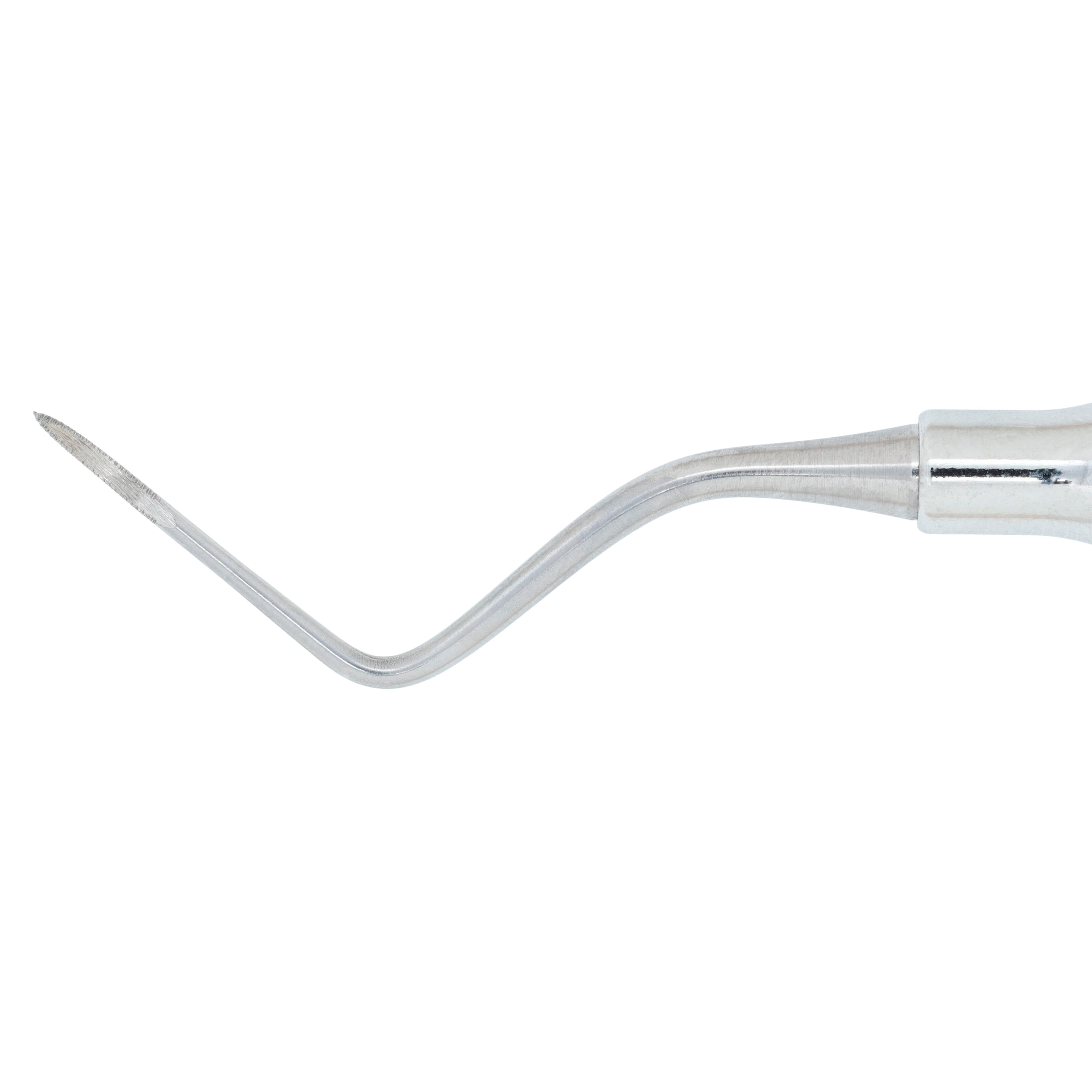 Nordent Root Tip Elevator, Double-Ended, Davis Serrated #11, Pointed Tip, Medium Round Handle, RER11P thumbnail 3