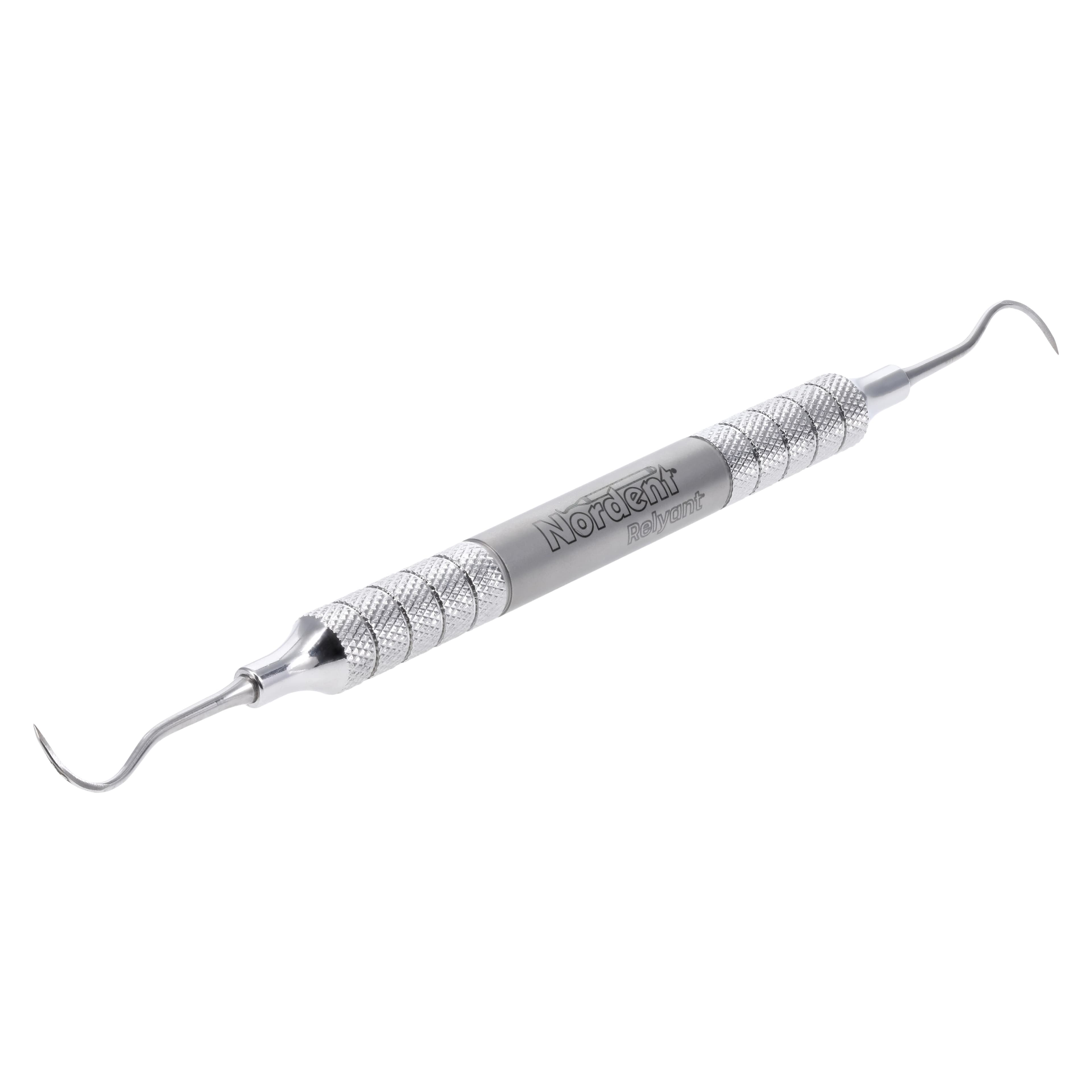 Relyant Anterior Sickle Scaler, Double End 5/5S, Slim, Stainless Steel, #6 Handle thumbnail 2