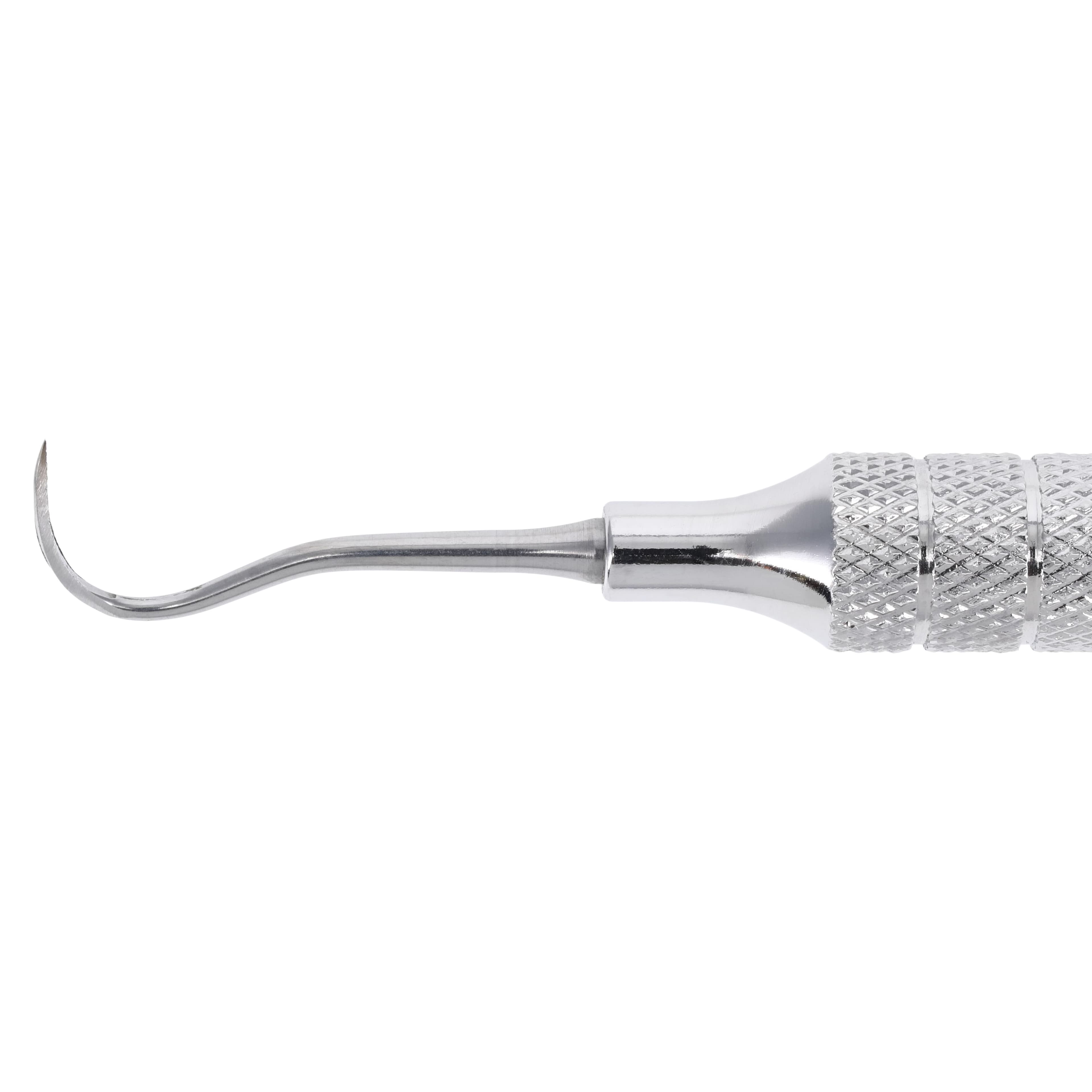 Relyant Anterior Sickle Scaler, Double End 5/5S, Slim, Stainless Steel, #6 Handle thumbnail 3