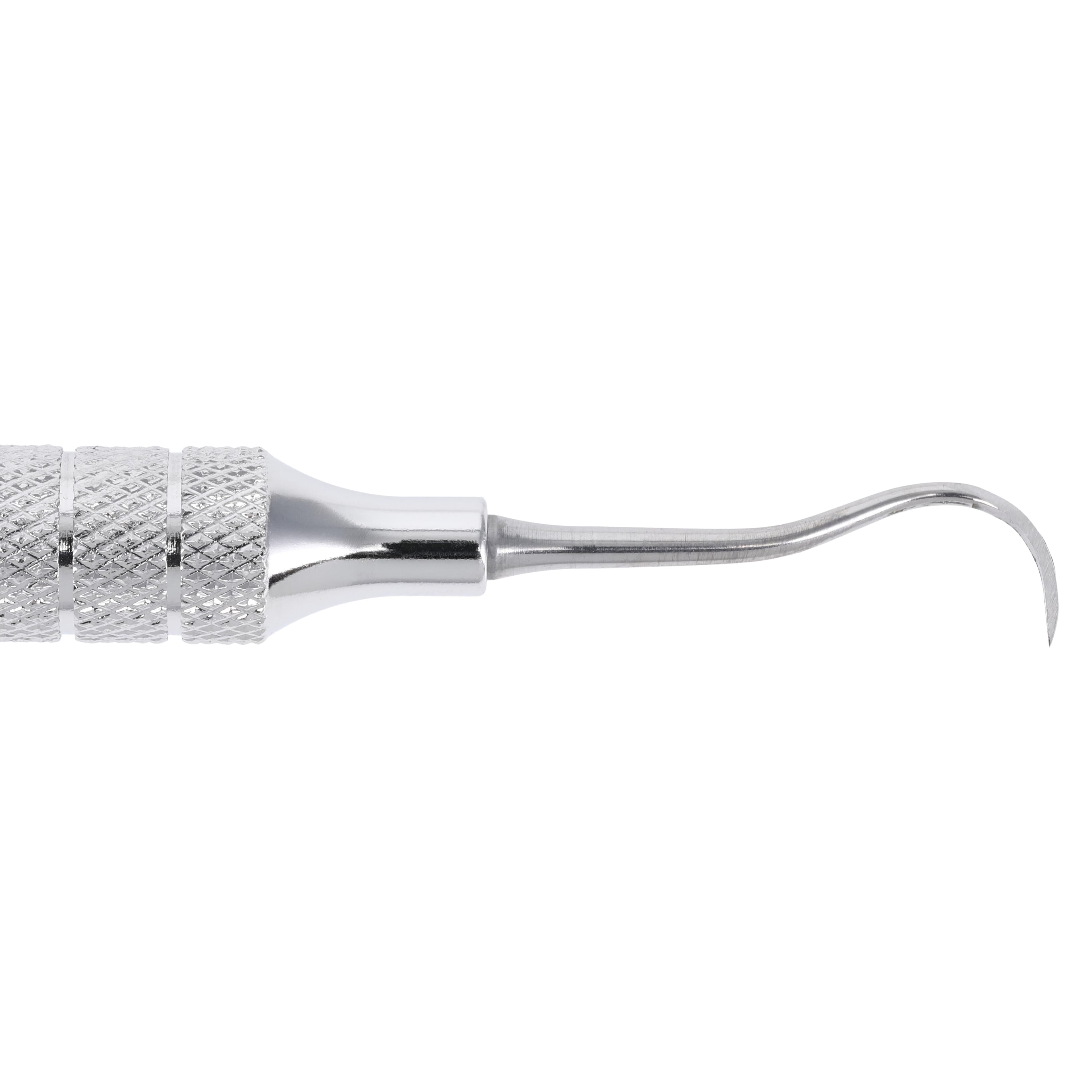 Relyant Anterior Sickle Scaler, Double End 5/5S, Slim, Stainless Steel, #6 Handle thumbnail 4