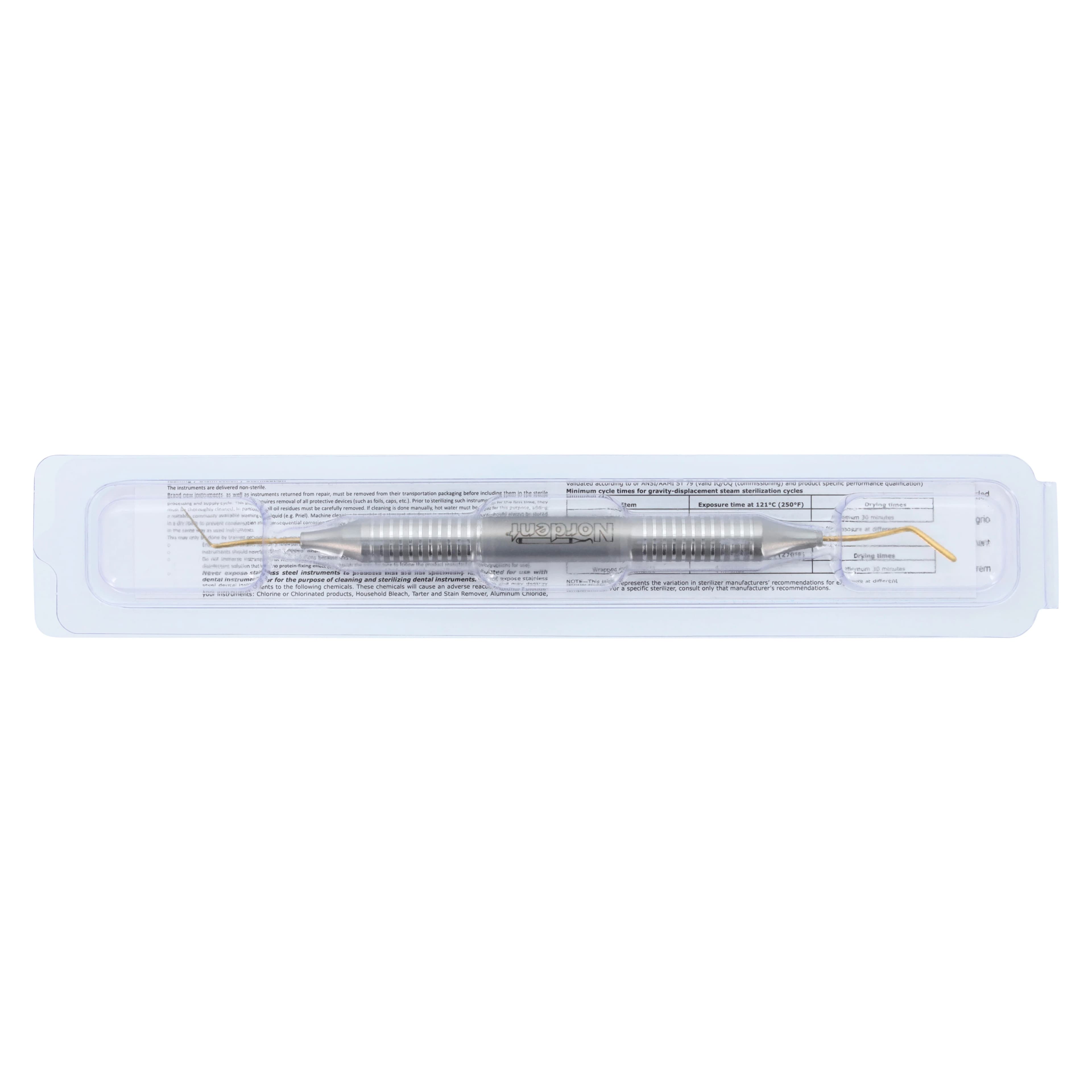 Nordent Ultra-Fine IPC Interproximal Composite Carver, Double-End, Titanium-Coated, DuraLite Round Handle, RECAIPCT thumbnail 7