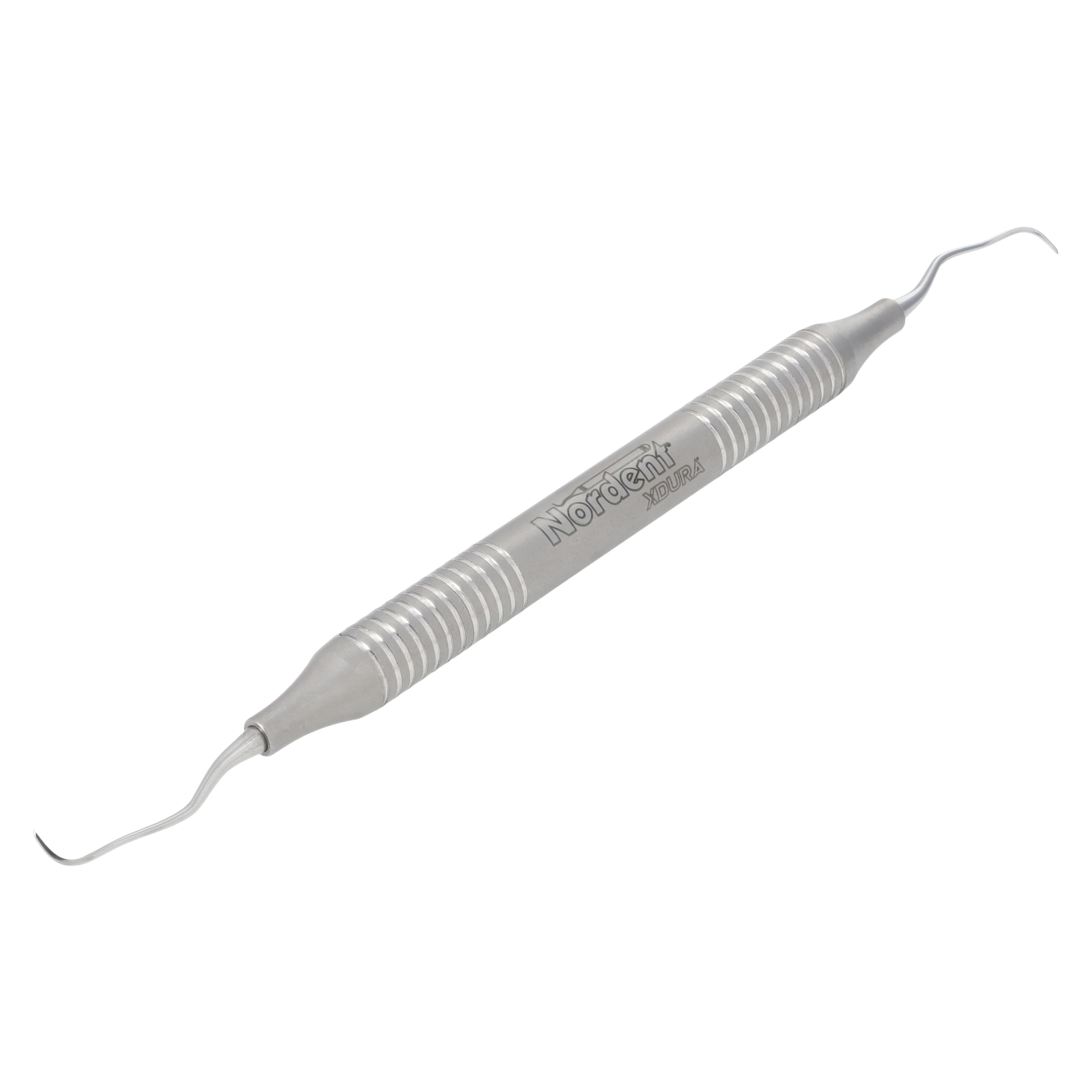 Nordent XDURA Gracey Curette #11/12, Double End, DuraLite Round Handle, Stainless Steel, RENSGRA11-12 thumbnail 2