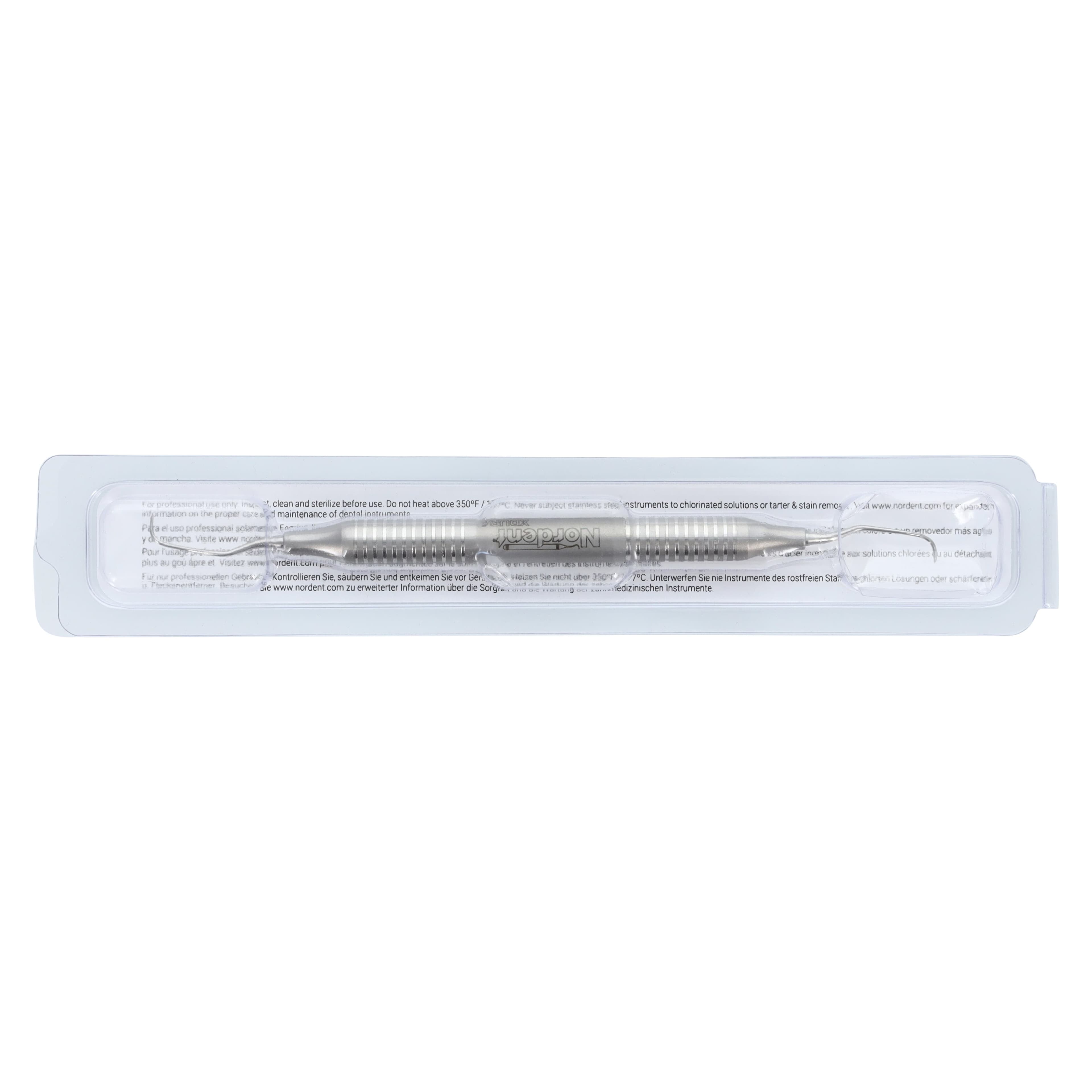 Nordent XDURA Gracey Curette #11/12, Double End, DuraLite Round Handle, Stainless Steel, RENSGRA11-12 thumbnail 7